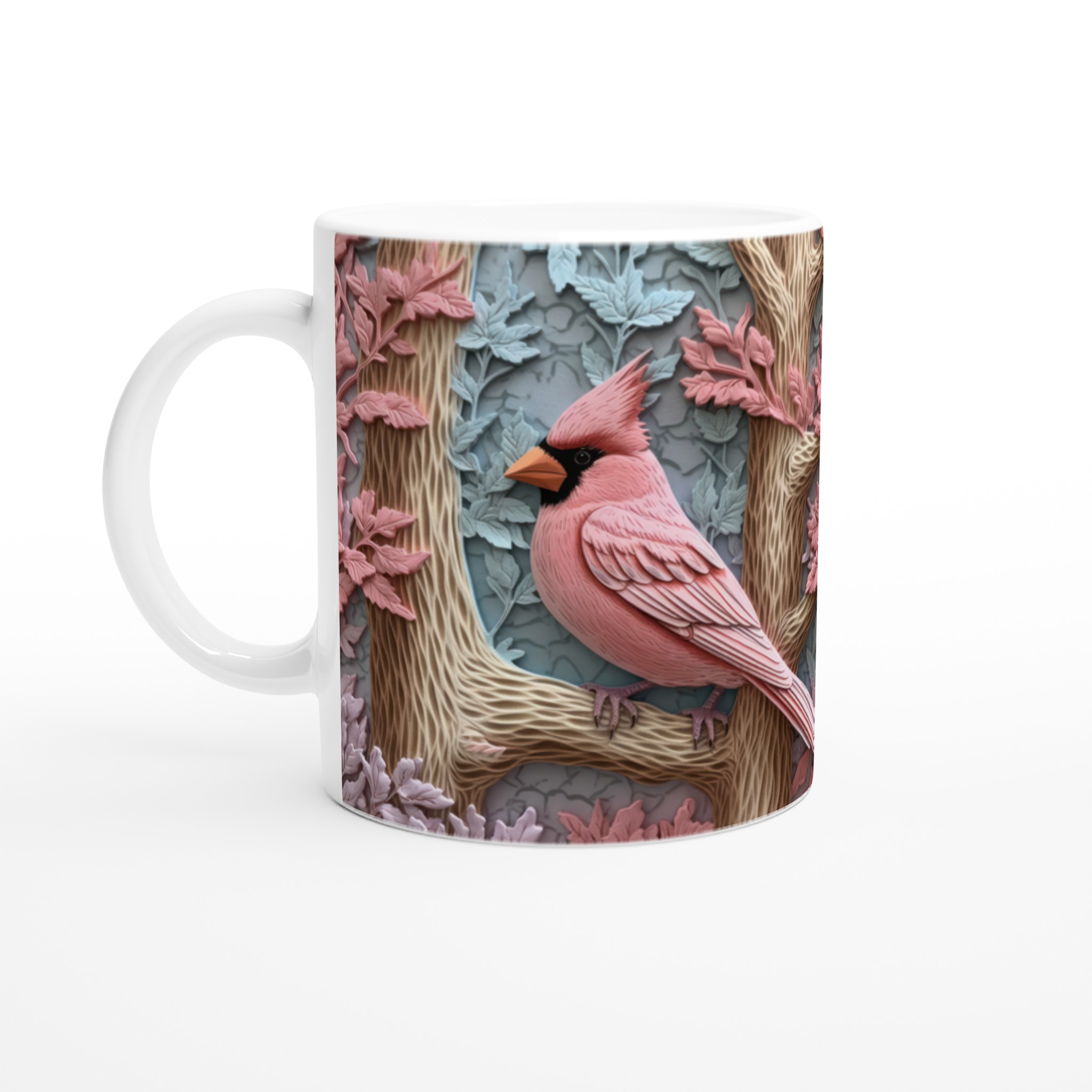 Elegant 11oz Keramisk Mugg med Pastellfågelmotiv – Välj Din Färgblandning 1 a1f4a596-9b05-4629-9a66-ff772a2df44b