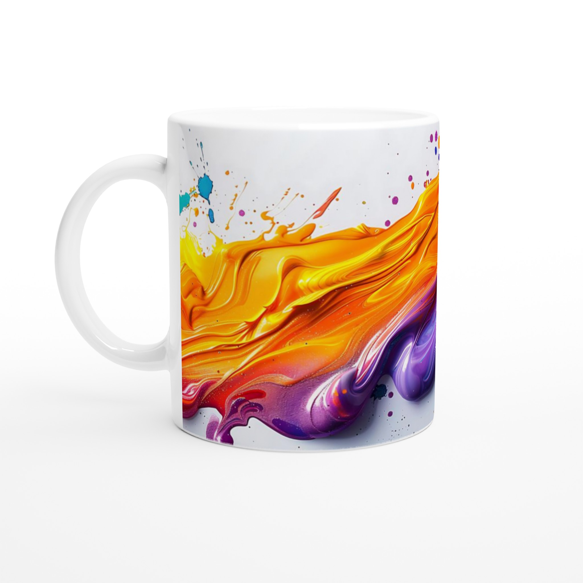 Konstnärlig Färgexplosion 11oz Keramisk Mugg – Välj bland 7 Livfulla Färger för din Personliga Stil! 1 a20845f6-20e3-4e5b-89fa-f7fe8f3d99ba