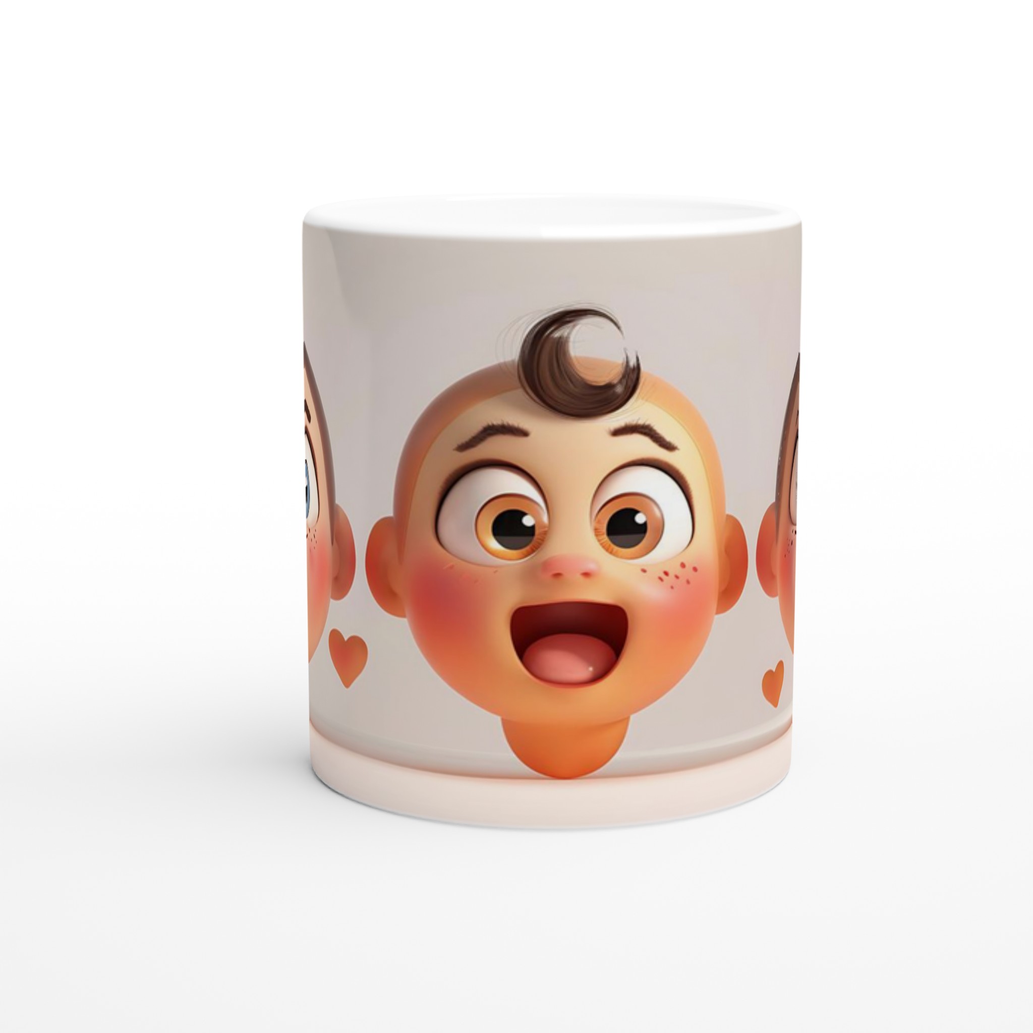 "Små Glädjespridare" – Charmig 11oz Keramikmugg med Lekfull Babykonst 8 a27162b1-f254-4759-abdd-8b1c82a4fa8d