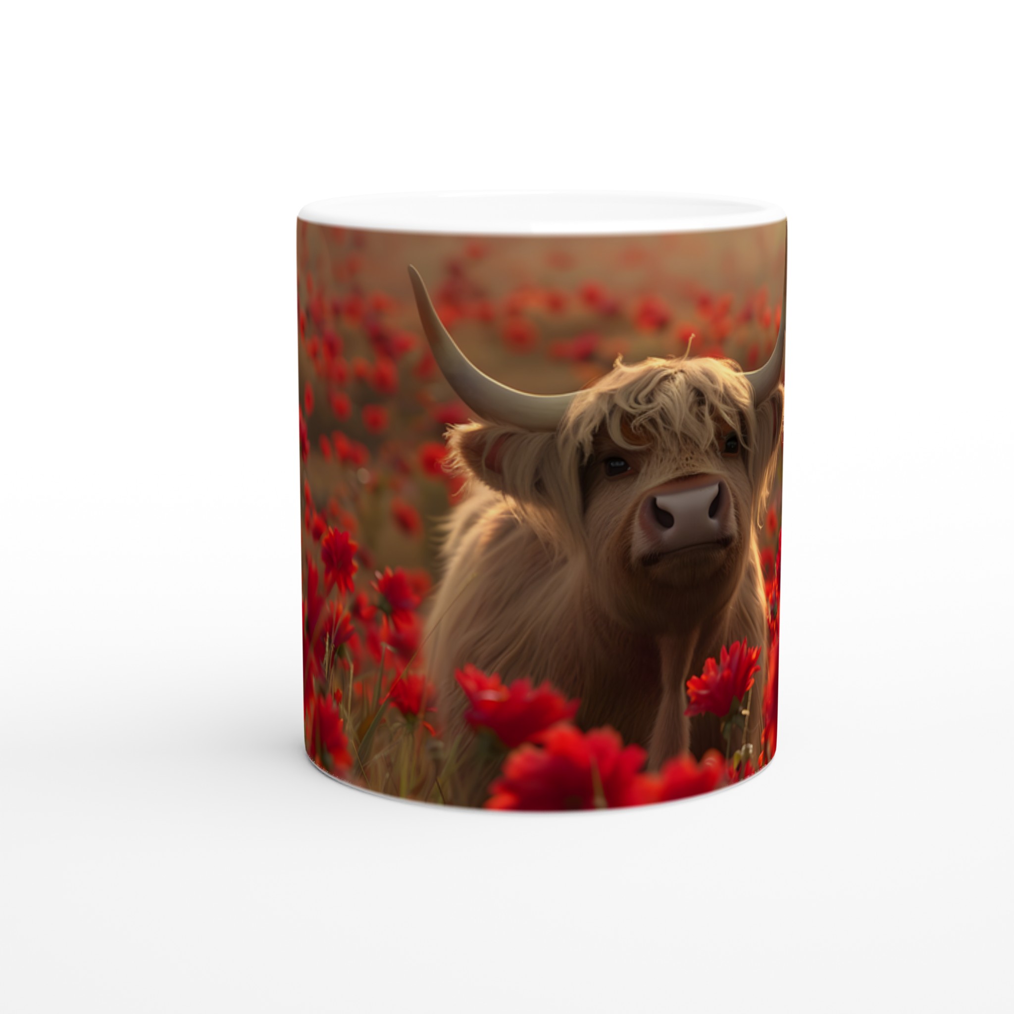 Highland Ko ”Moomoo” Keramisk Mugg – Bedårande Design & Valfri Färg! 8 a27bfdf8-d825-4775-b302-7abeddcd2e8c