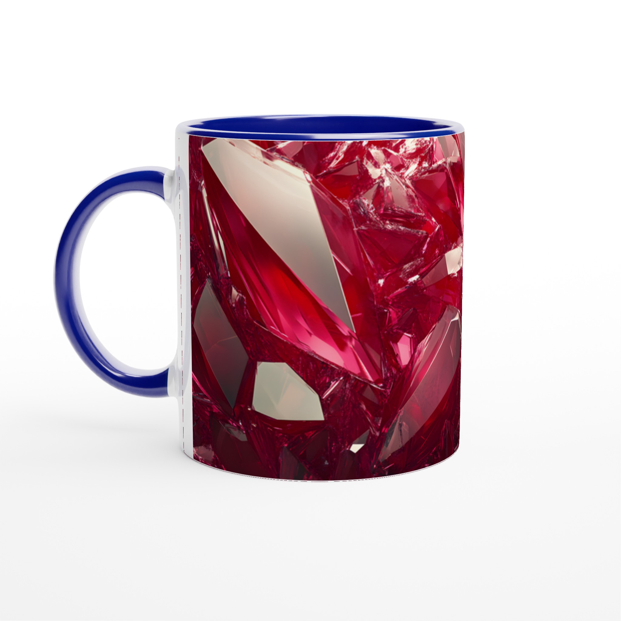Rubinröd Kristallmugg – 11oz Keramikmugg för kaffe, te eller varm choklad – Välj din favoritfärg! 2 a28bc82e-645f-40a8-adf4-59f816829e66