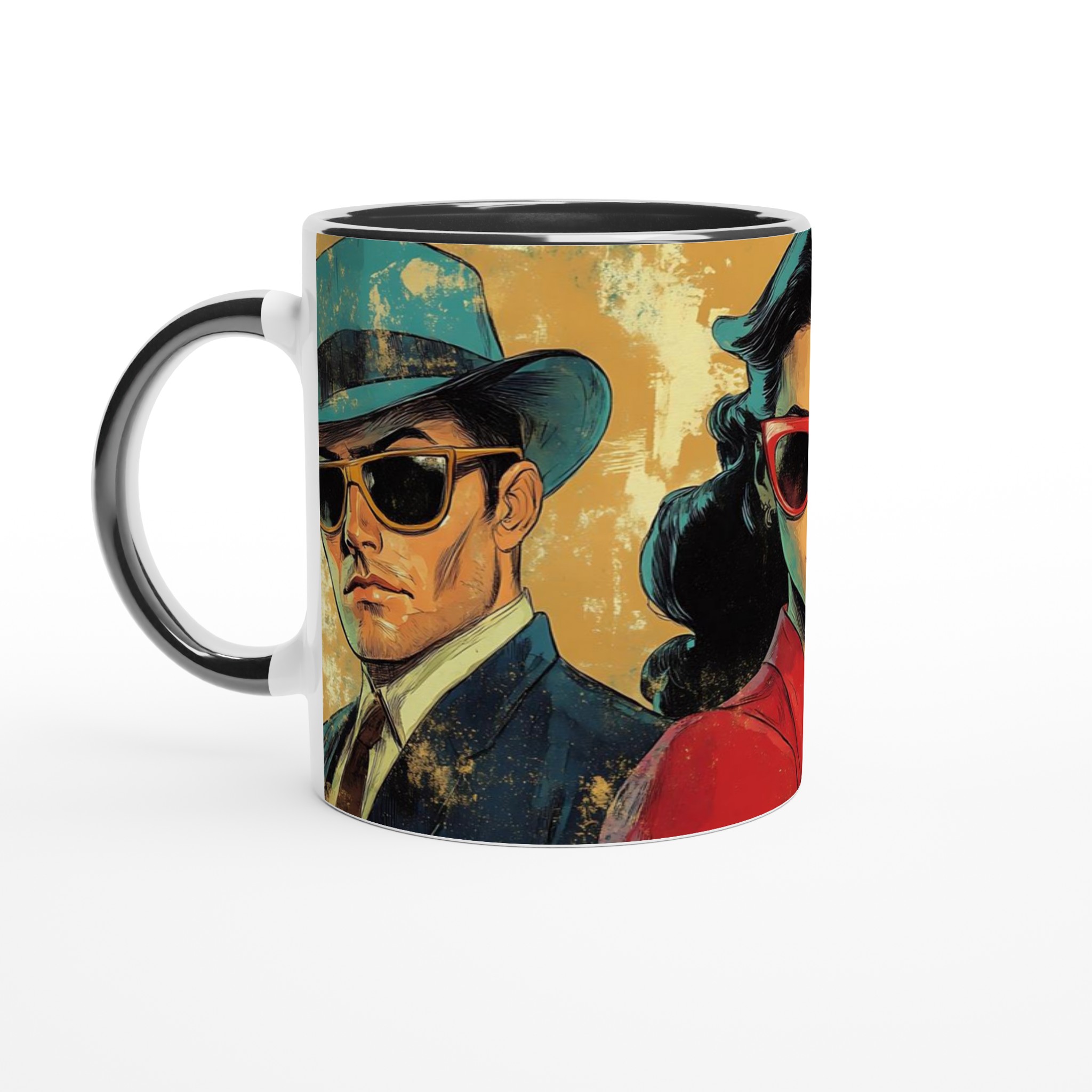 Retro Pulp Noir Keramisk Mugg - Välj din färg! 4 a2c341a0-dcc0-475a-ac55-5a91278fbc58