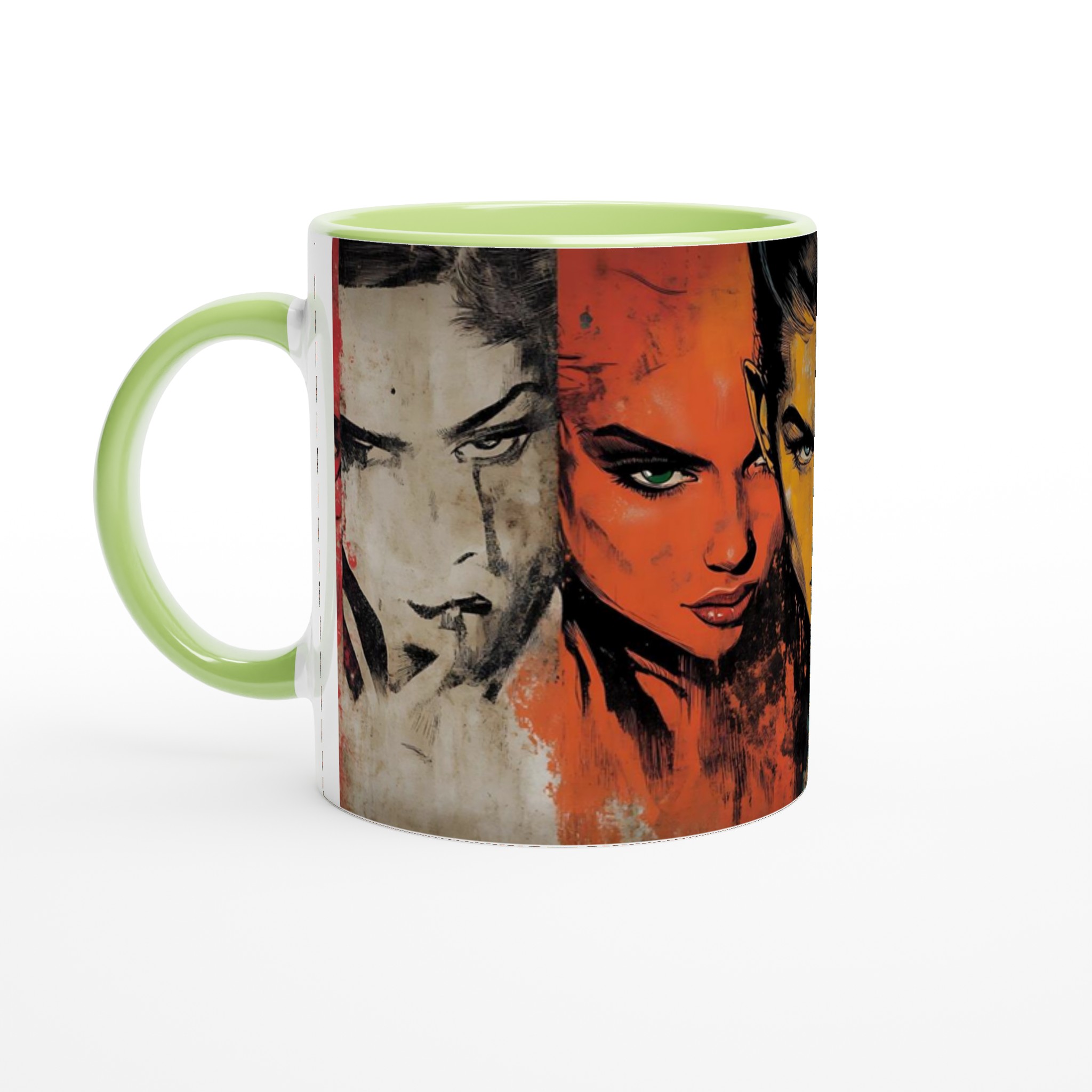 Pop Art Diva Keramikmugg – Uttrycksfull Design i Valfri Färg! 7 a3274453-d989-4e37-a1b5-c35b50cc238e