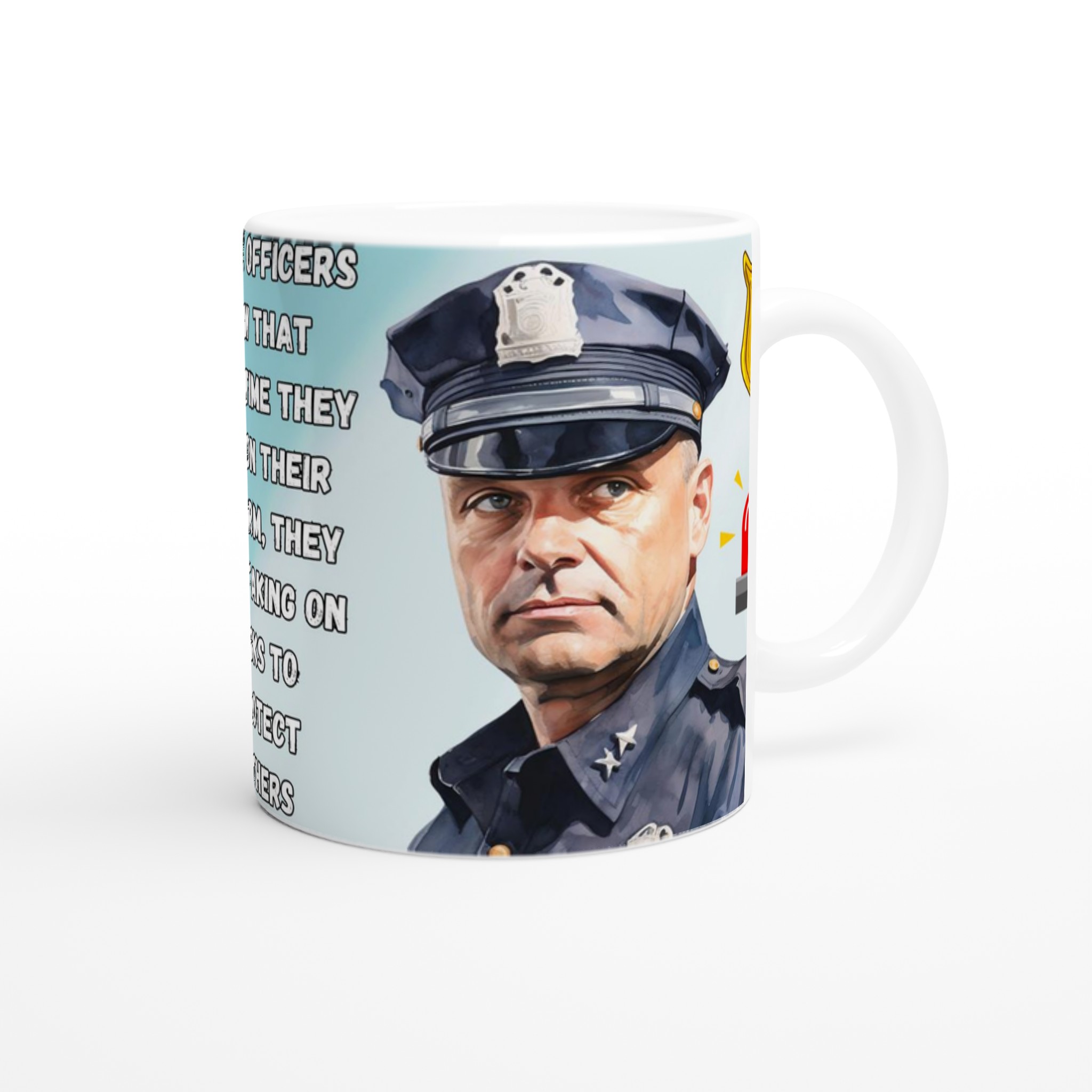 Vit 11oz keramisk mugg med kraftfullt polisärofat i flera färger 11 a3531b76-a8bd-4ffd-b79b-a5034607612d