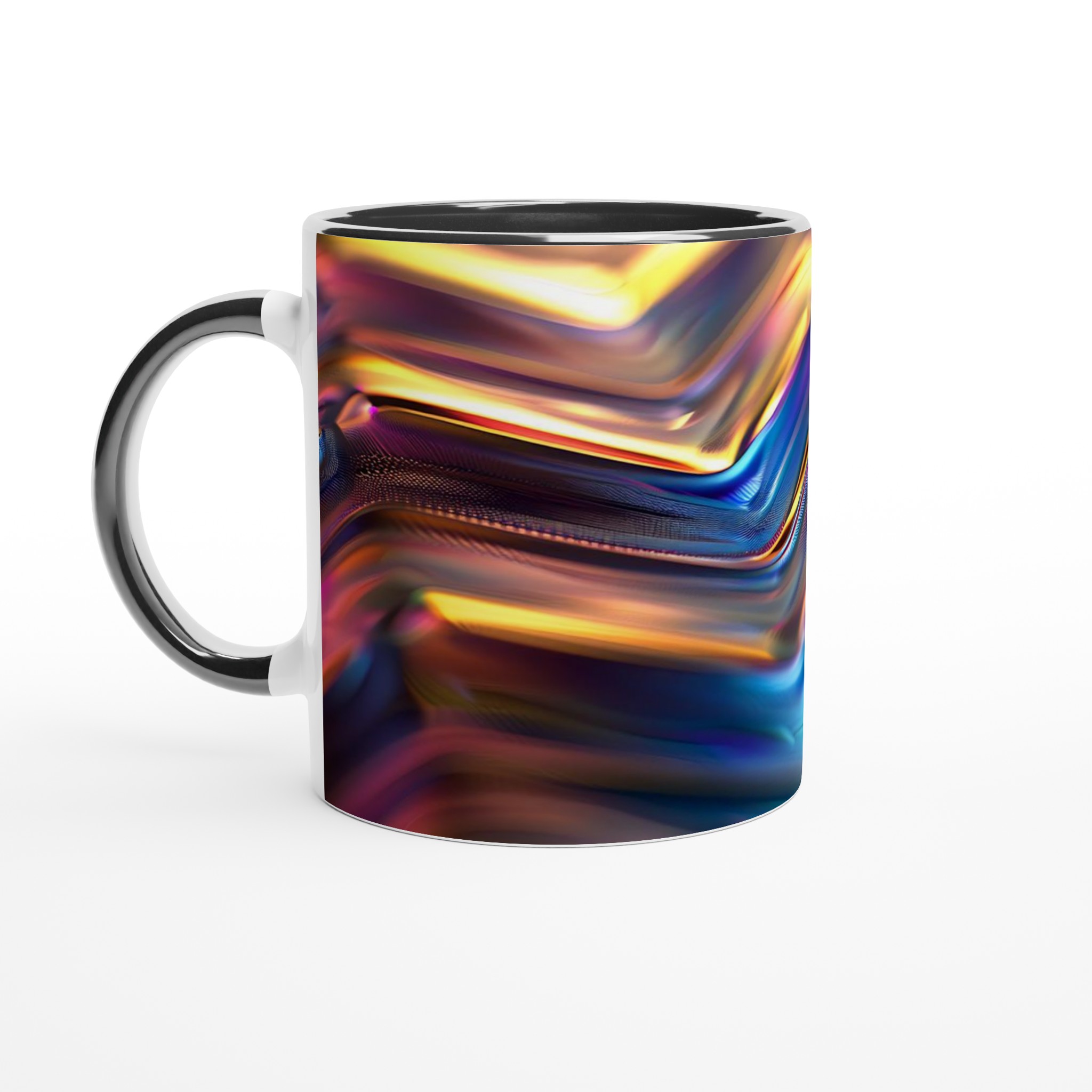 Abstrakt Holografisk 11oz Keramisk Mugg – Vibrerande Färger för en Magisk Kaffestund 4 a38ef2e7-ca71-44d6-8516-39259943aedb