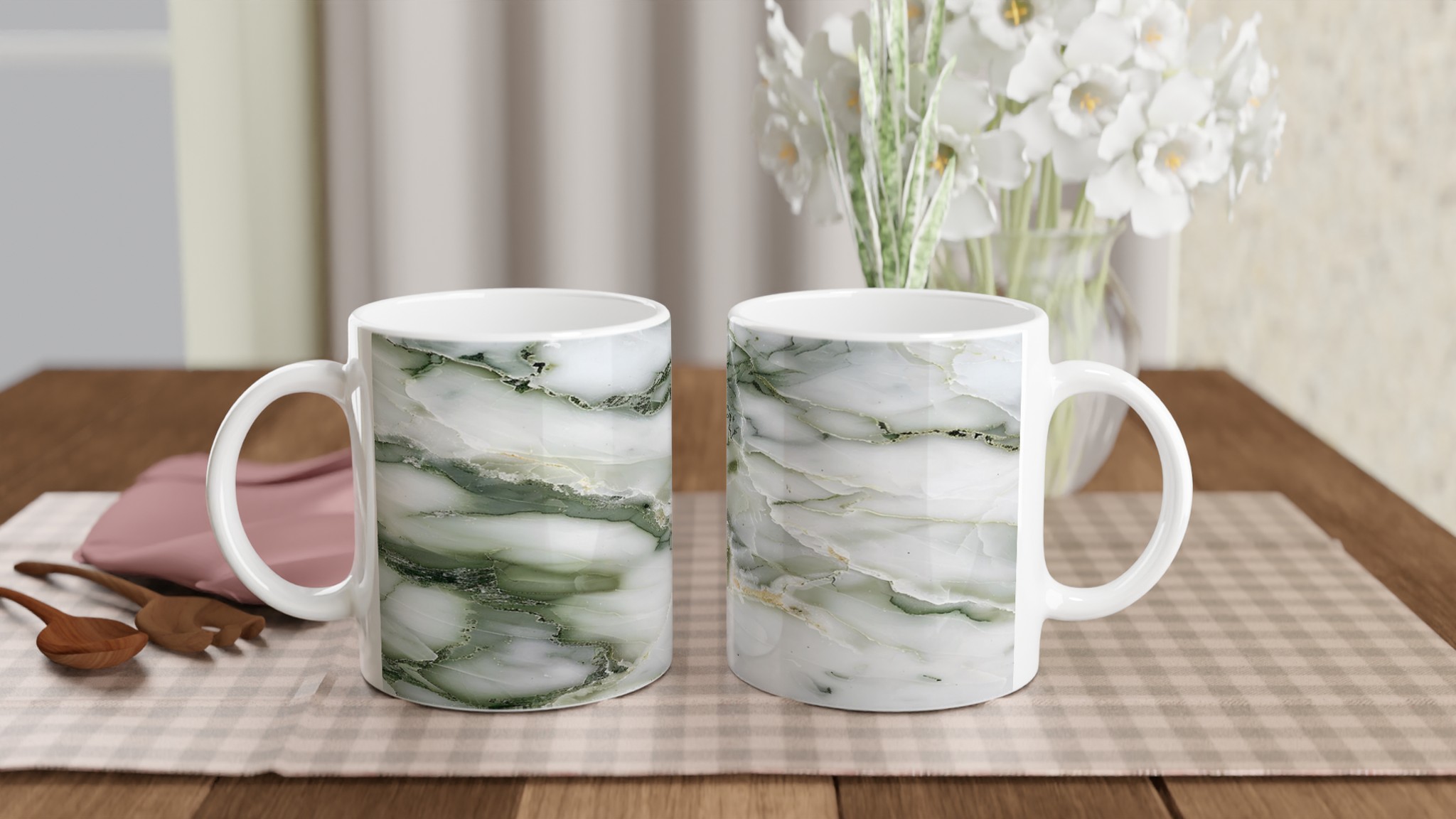 Lyxig 11oz Marmorlook Mugg i Grön Onyx – Premium Keramik för Stilfulla Kaffestunder 10 a3ac8f4c-7bb5-4abf-9839-3f36e742a710