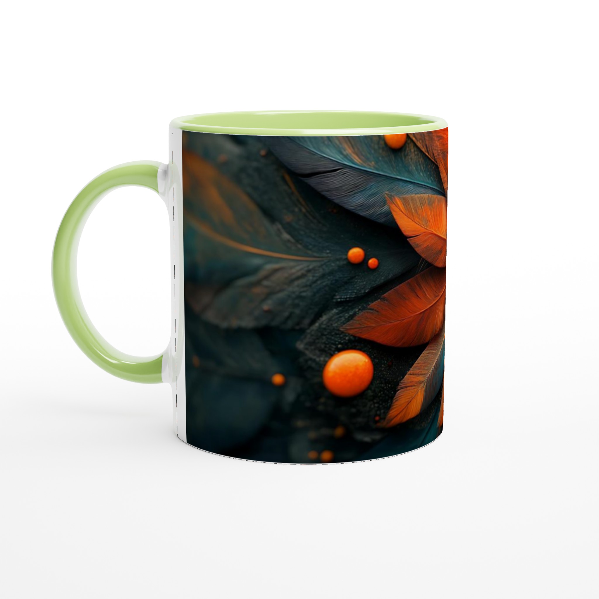 Aztec Inspired Feather Mandala Mugg - Välj din färg 7 a408fd34-3975-407c-886a-4540e3653eaf