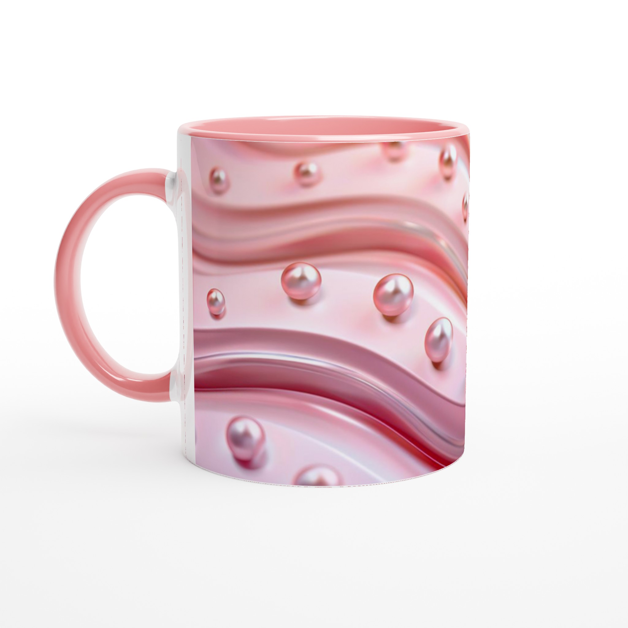 Lyxig Rosa Pärlemor Mugg – 11 oz Keramikmugg för Vardagsglamour i Valfri Färg 6 a44b243e-f71d-4443-b972-b534dfd36f82