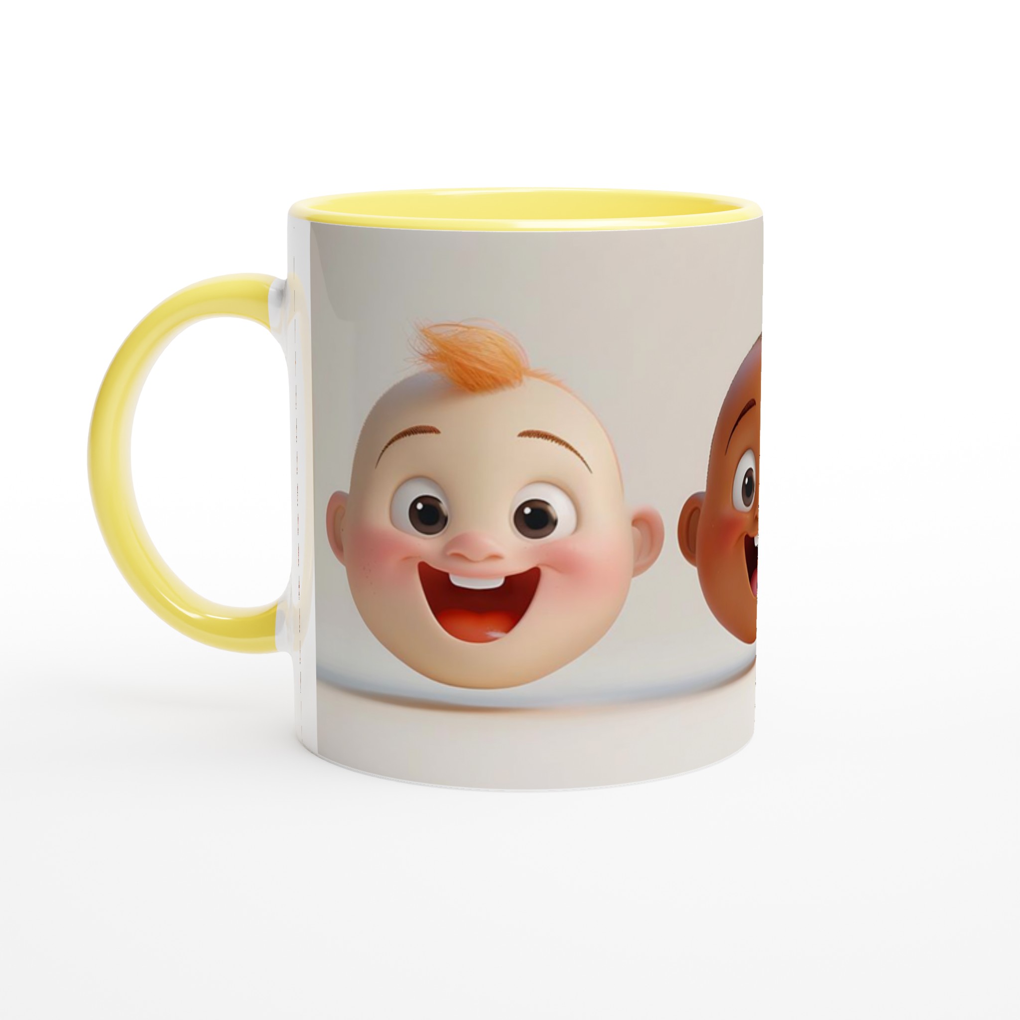 Vit 11oz Keramisk Mugg – Fira Glädje med "Världens Bästa Vänner"-motiv 3 a472ea39-16f5-4e78-9660-9ae8b0b2d326