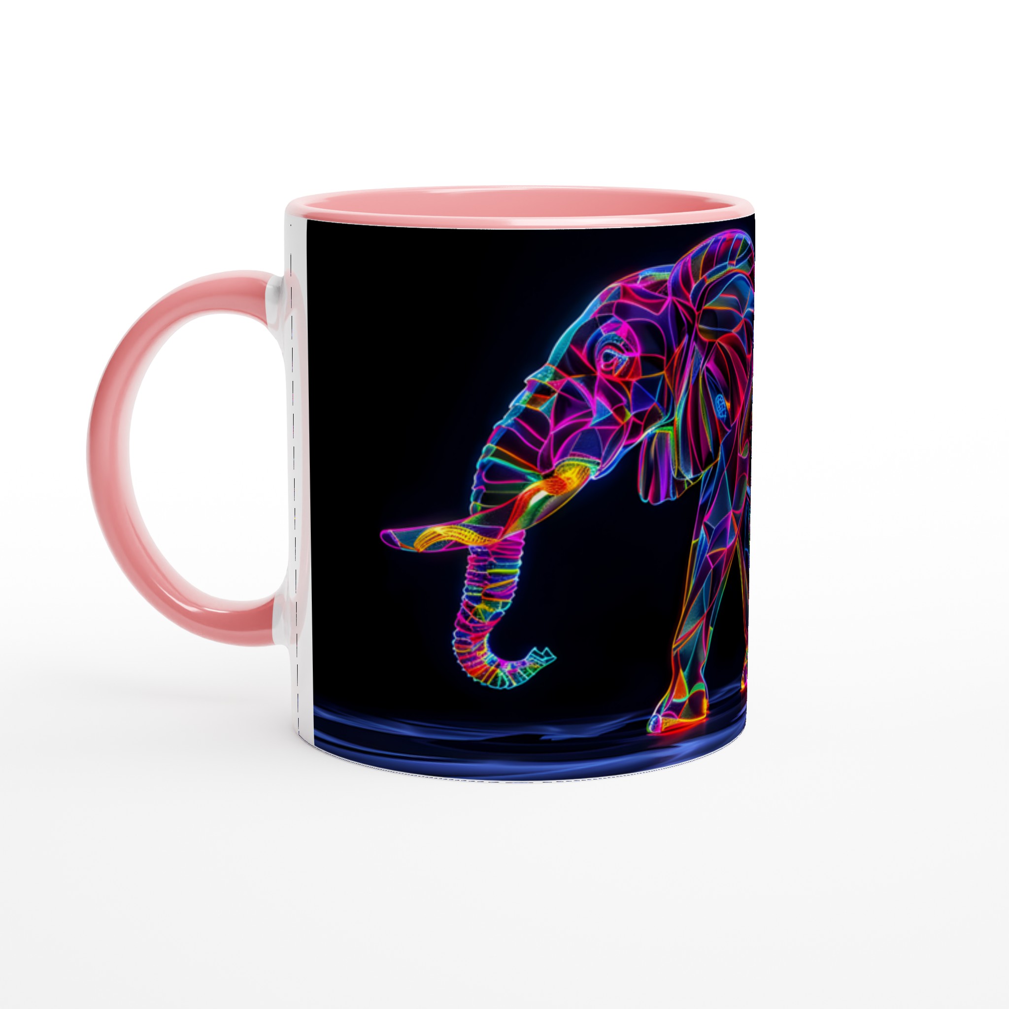 Neon Elefant Design Mugg – Lysande 11oz Keramikmugg i ditt Val av Färg 6 a4961cfe-e0f9-48a7-b4da-27cf2832139c