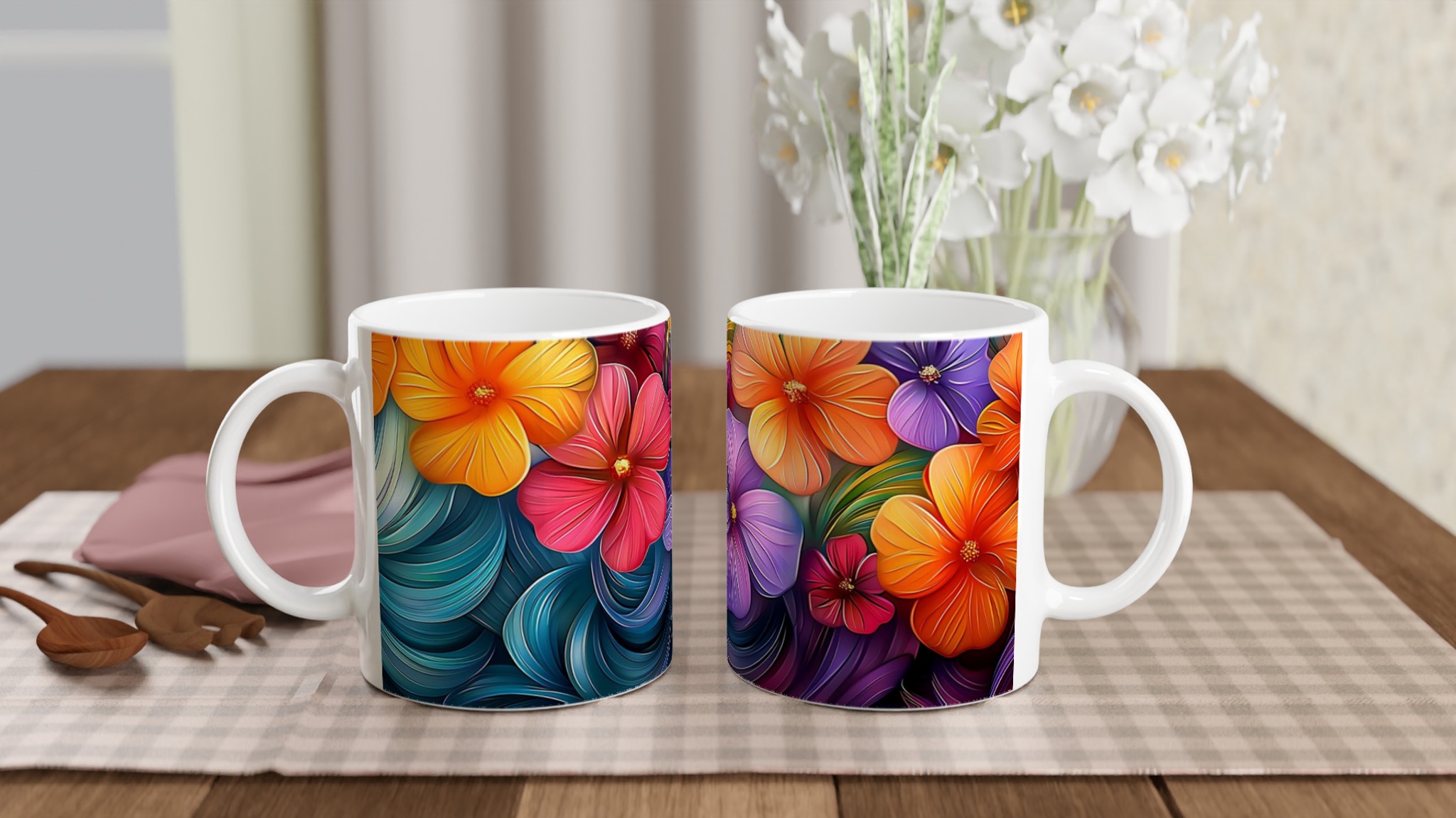 Blomstrande Färgexplosion Mugg – 11oz Keramikmugg i ditt val av 7 livfulla nyanser 10 a4e0aed8-5931-4988-baa0-d9e7f988663f