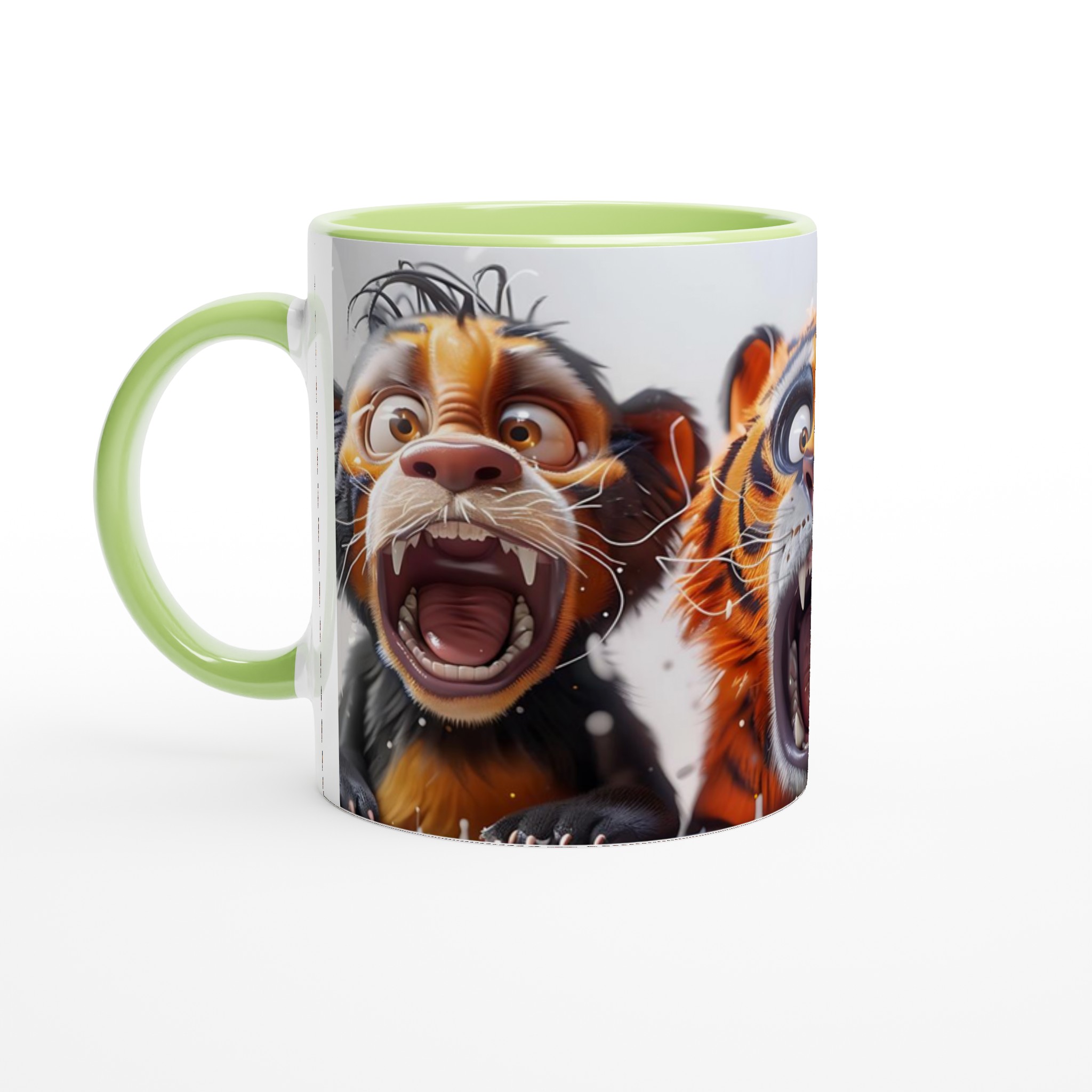 Humoristisk Djurtrio Keramikmugg – Perfekt för att Liva Upp Din Kaffepaus, Välj bland 7 Livfulla Färger! 7 a4f9e266-988e-404a-845f-6a60d70c71fc