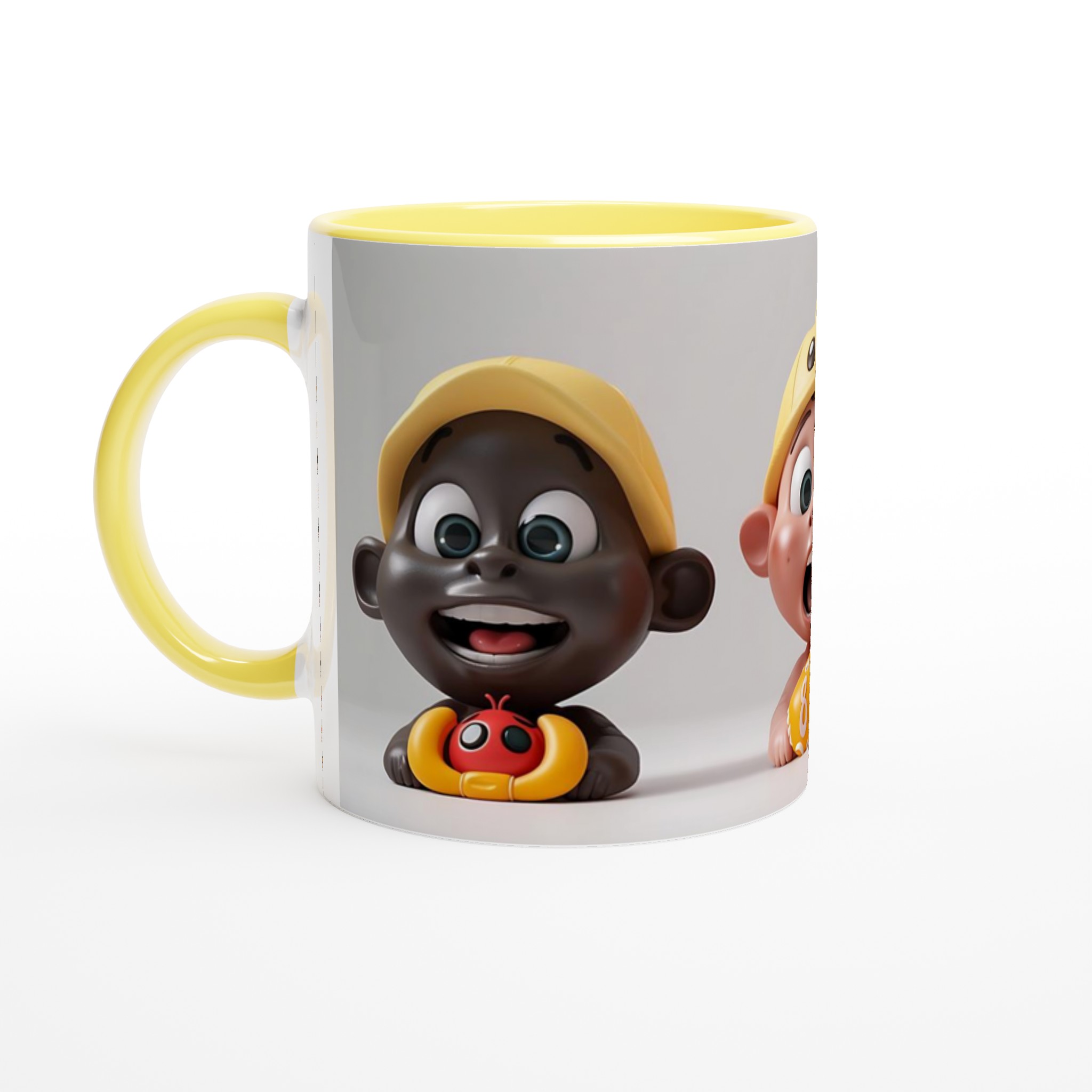 Söta Lekfulla Djur- och Babyfigurer: 11oz Keramikmugg i ditt val av 7 Livfulla Färger 3 a4fcc0fb-ad23-4687-b848-5c2e1ab9115c