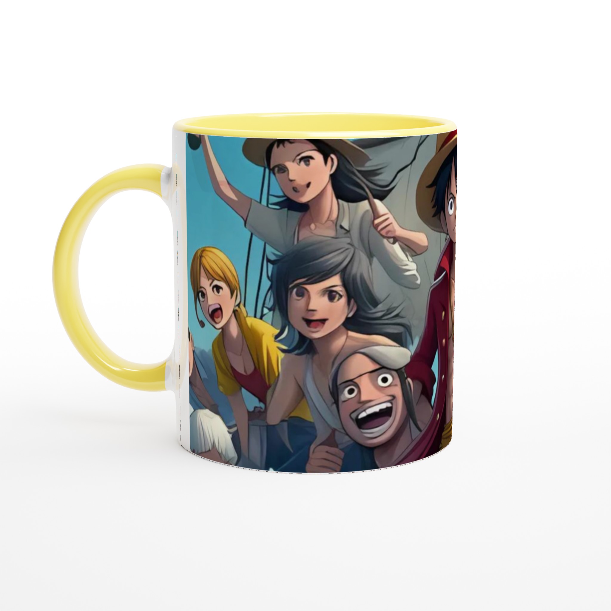 Vit 11oz keramisk mugg med livfull animeinspirerad design i valfri färg 3 a5605cbf-a753-4d5a-8c60-0524331d1e9c
