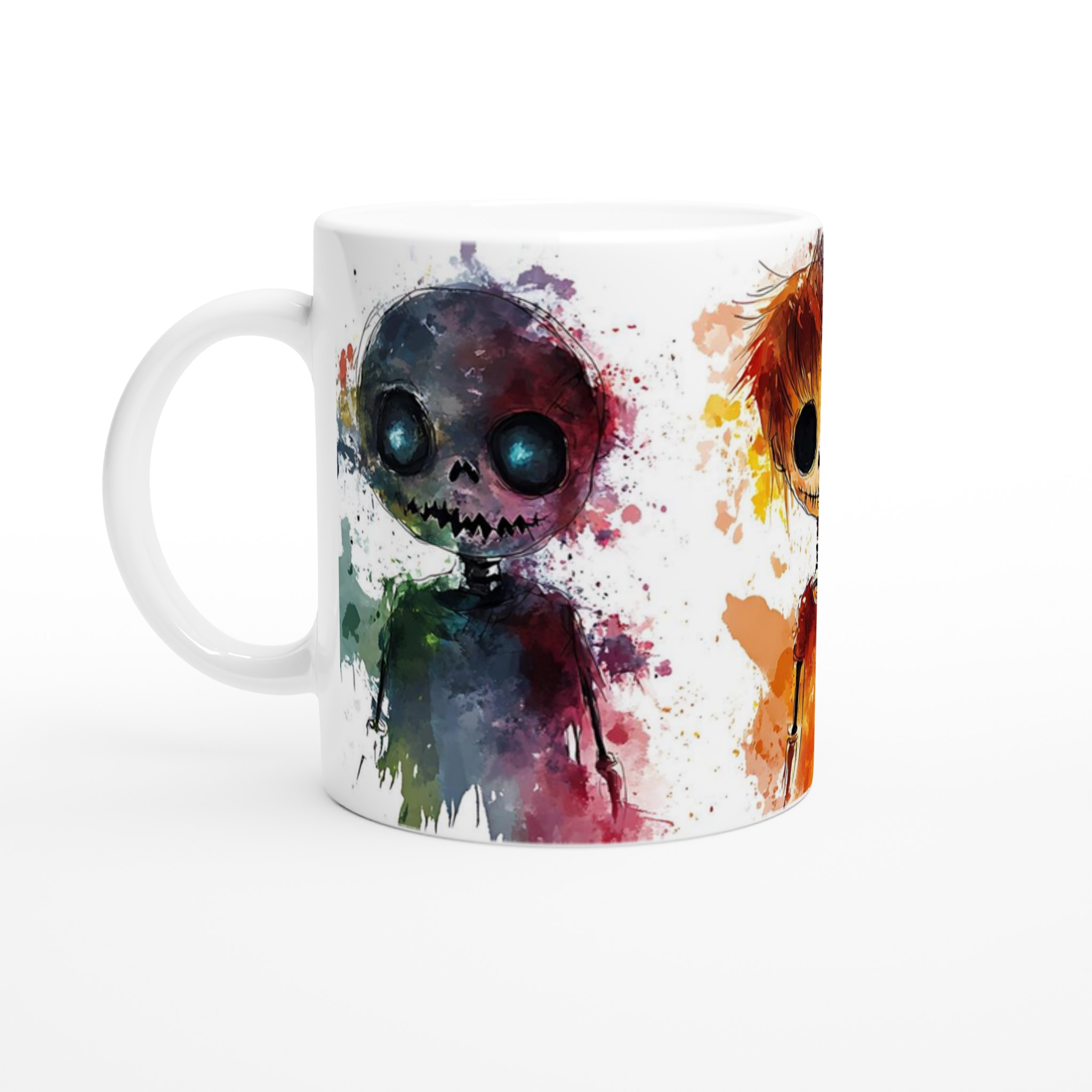 Konstnärlig Skull Squad Keramisk Mugg - Välj Din Färg! 1 a5913579-9ae7-4ffa-beb9-6042959d1036