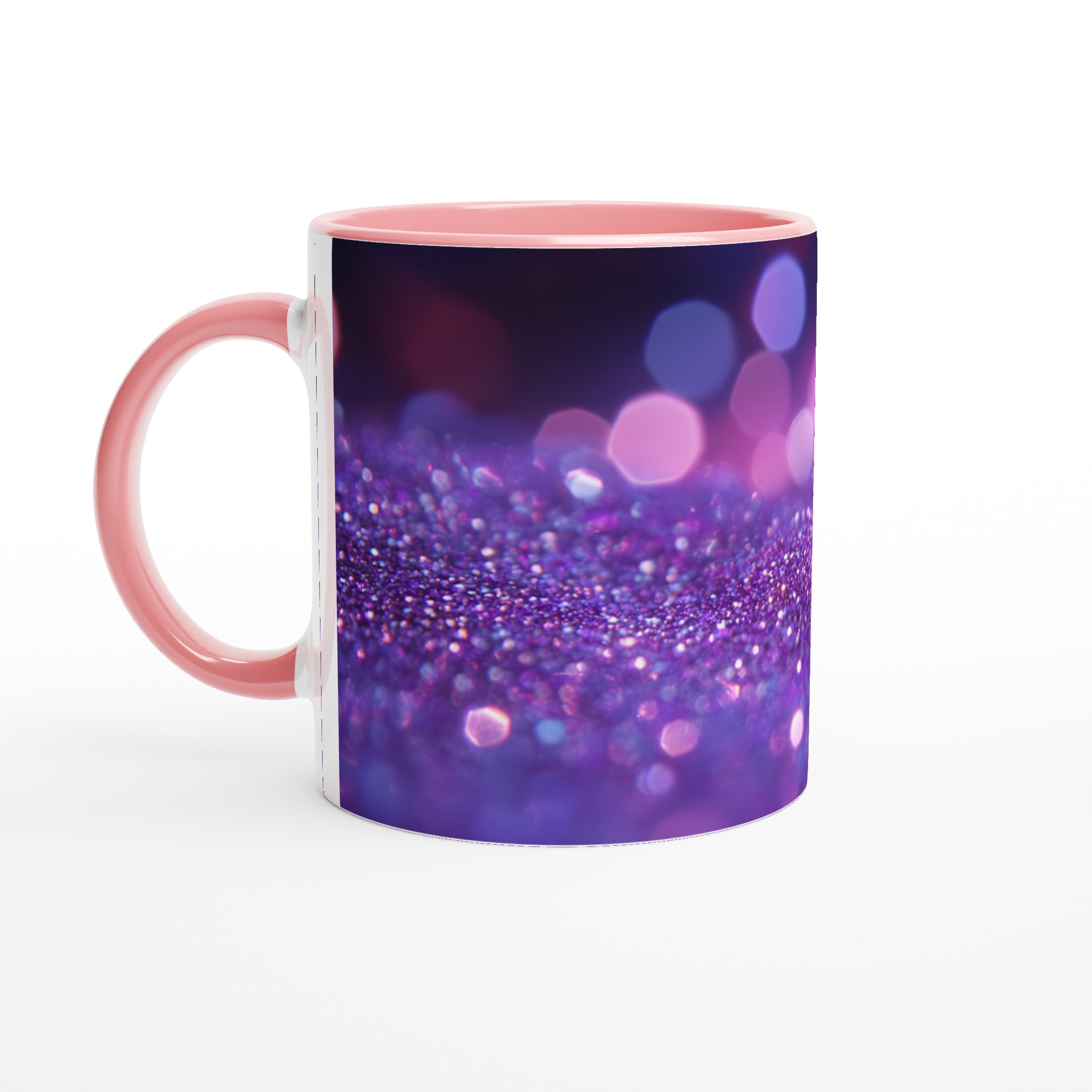 Sparkling Glöd 11oz Keramisk Mugg – Dröm dig bort med glittrande lila toner och levande färgalternativ! 6 a63e4d82-8cc7-49d5-9ea5-e16edc04d694