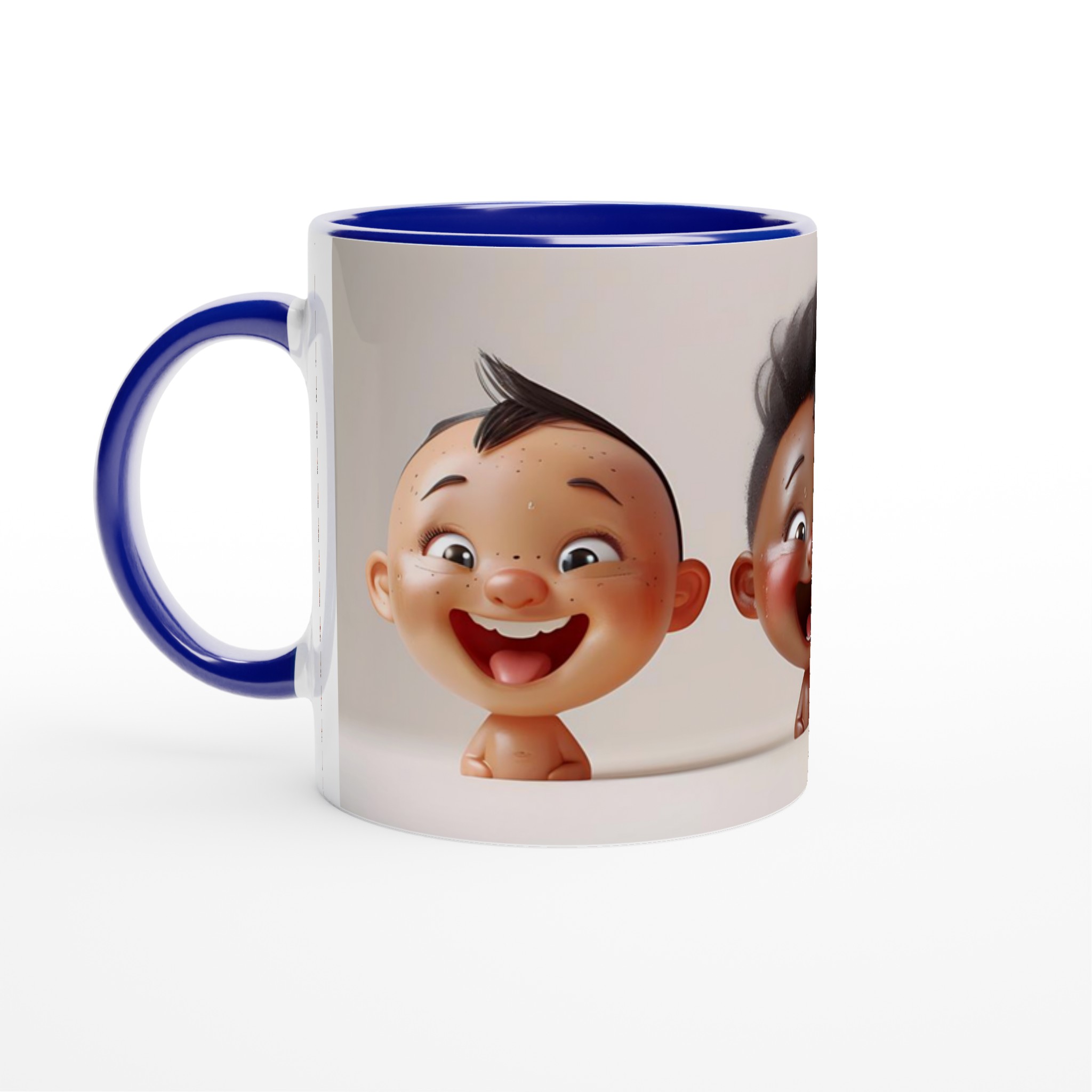 Glad Baby Mugg - Söta & Glada Ansikten på 11oz Keramikmugg 2 a6dfe301-c50f-4e1a-b9d4-4b565a556722