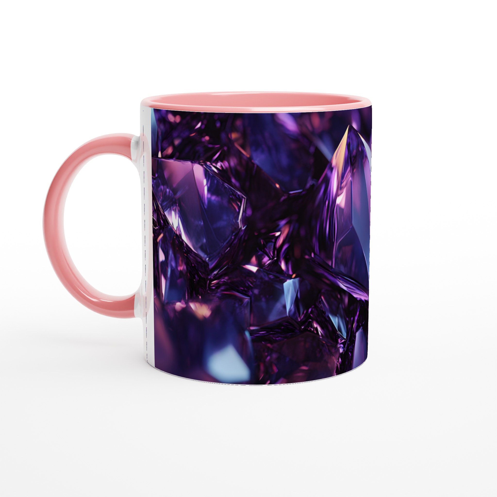 Lyxig ametist-inspirerad 11oz Keramikmugg – Perfekt för kaffeälskare och presentidéer 6 a7081103-b64c-409f-8e2a-4ee15984e6e2