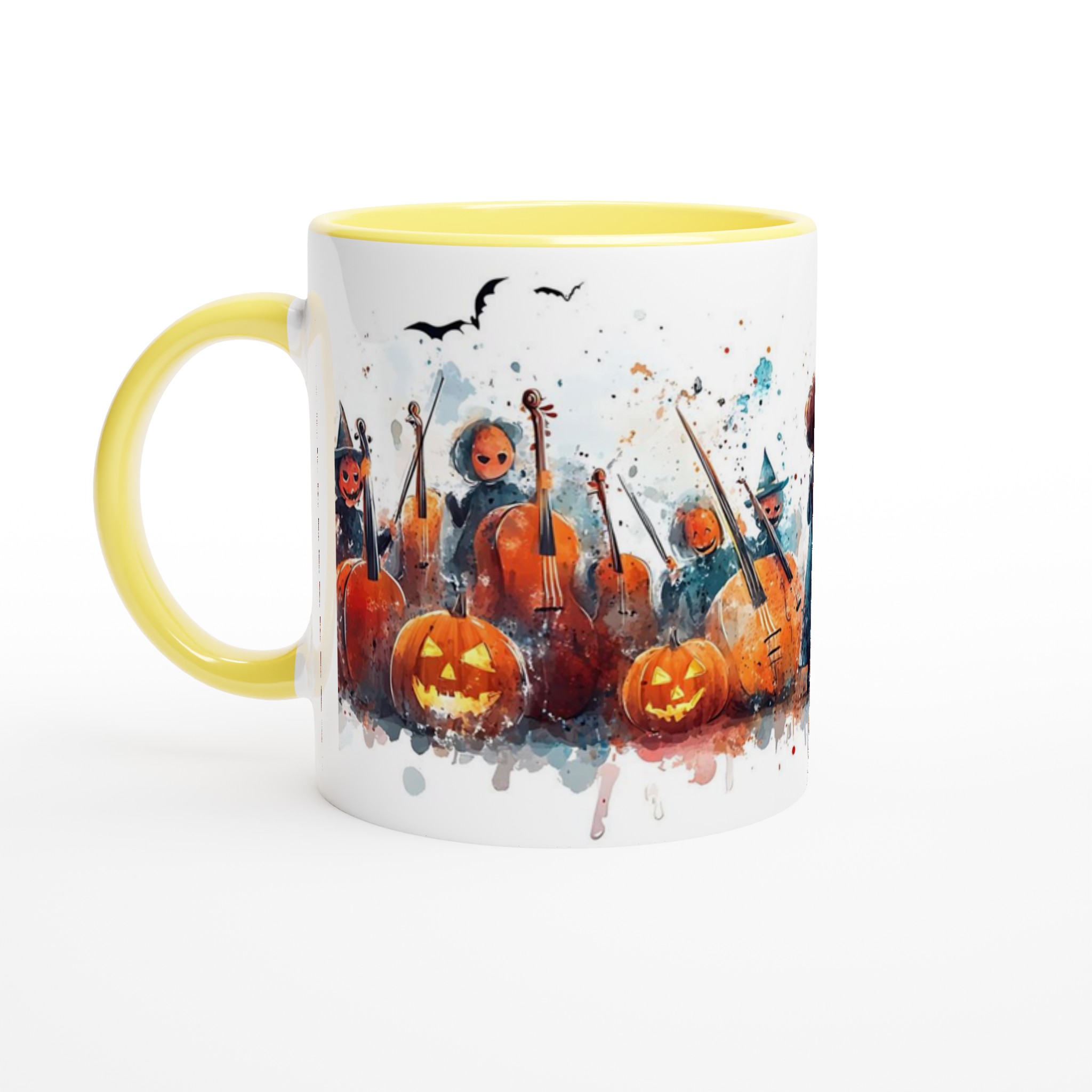 Magisk Halloweenorkester - Charmig 11oz Keramikmugg i ditt val av sju festliga färger 3 a715f0c6-449f-460f-b6ea-82fc2f76a9b1