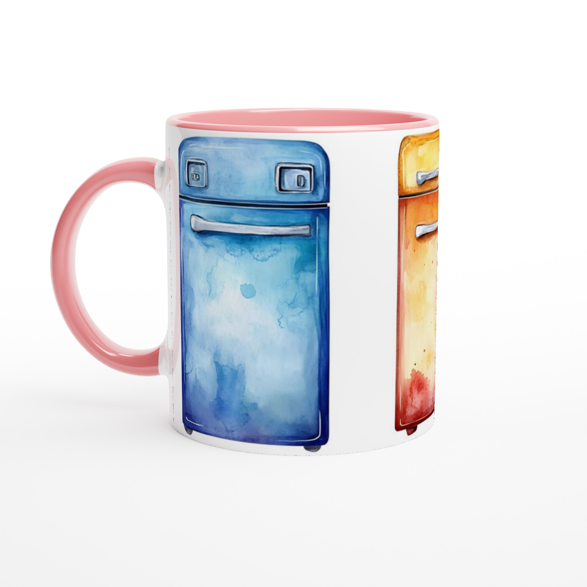 Retro-inspirerad Keramikmugg 11oz – Välj bland sju levande färger för din unika stil! 6 a738d58a-15c3-40e9-a26f-e5ac3798e4eb