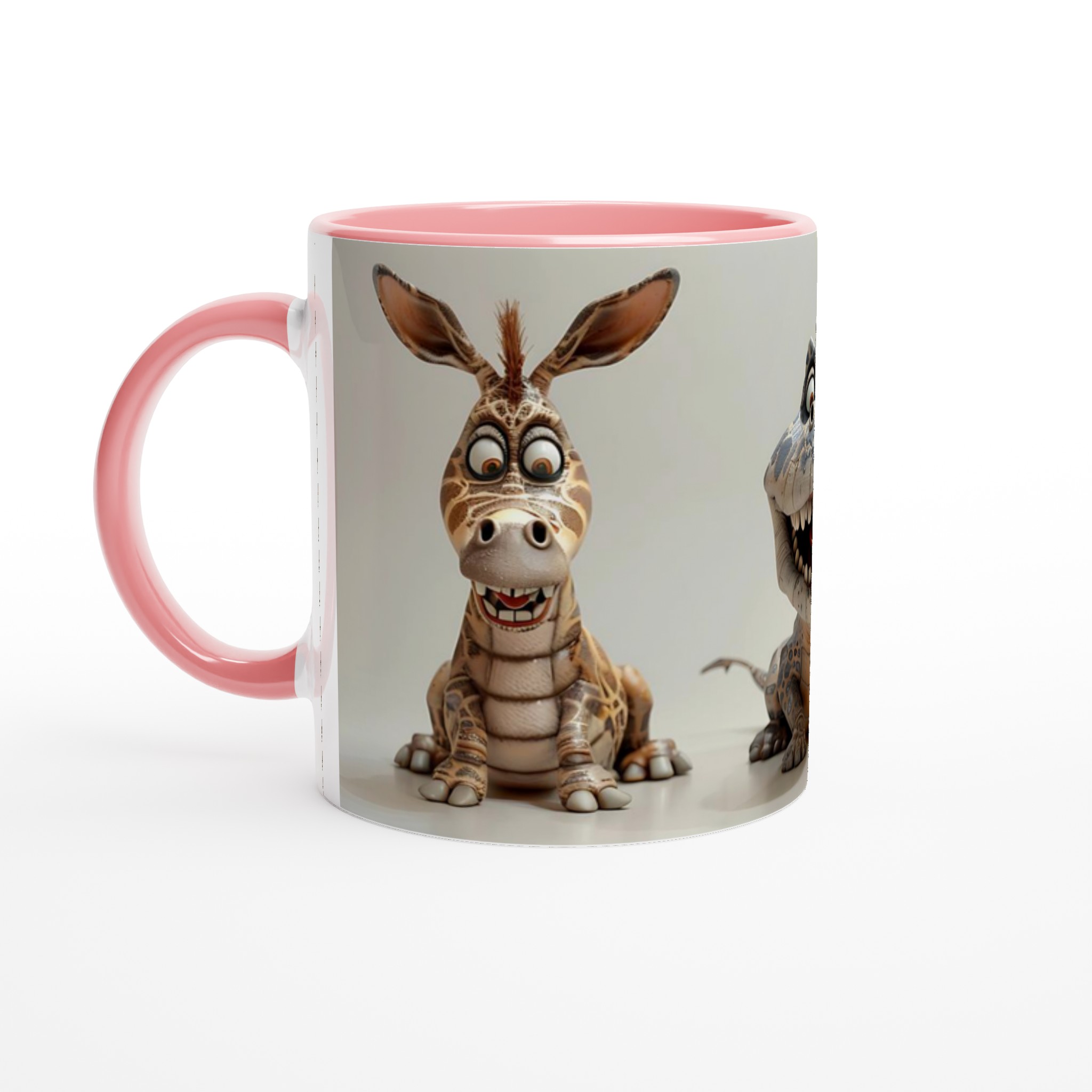 Vilda Vänner Keramikmugg – Roliga Däggdjur & Dinosaurie Design i Valfri Färg! 6 a748d4c5-6547-425a-89ef-bf82928bb531