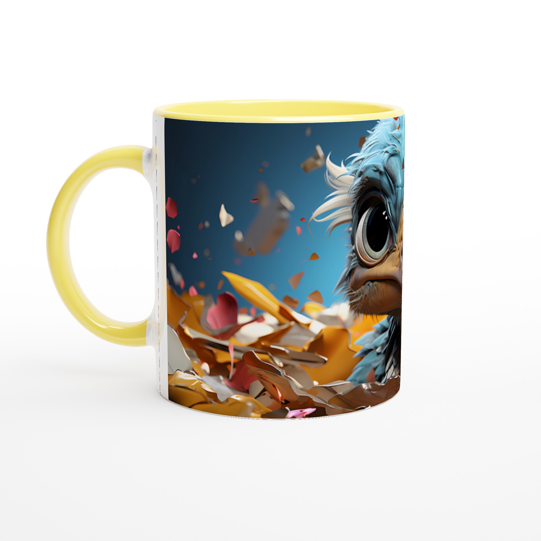 Charming Fågelunge Mug | Söta Ögon & Ljusa Färger i Keramik – Välj Din Favoritfärg! 3 a78d45f1-928c-431f-bf69-d72ea4d99baf