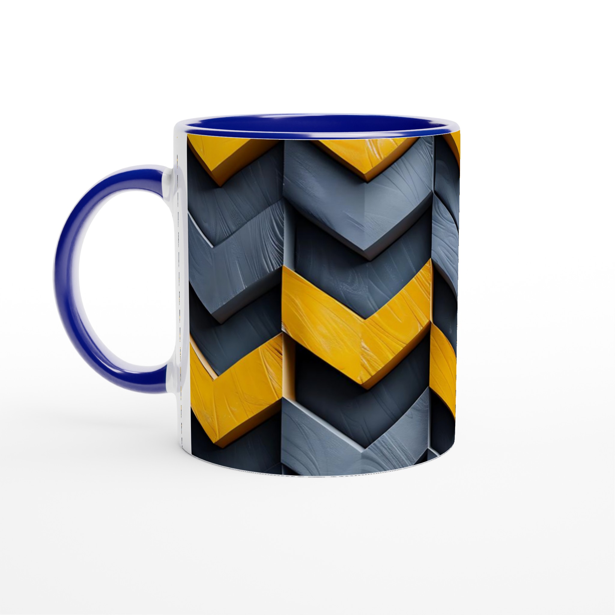 Abstrakt Chevron Mugg - Moderna Linjer och Levande Färgval 2 a7b43722-0919-409a-a4a8-e60f2d383001