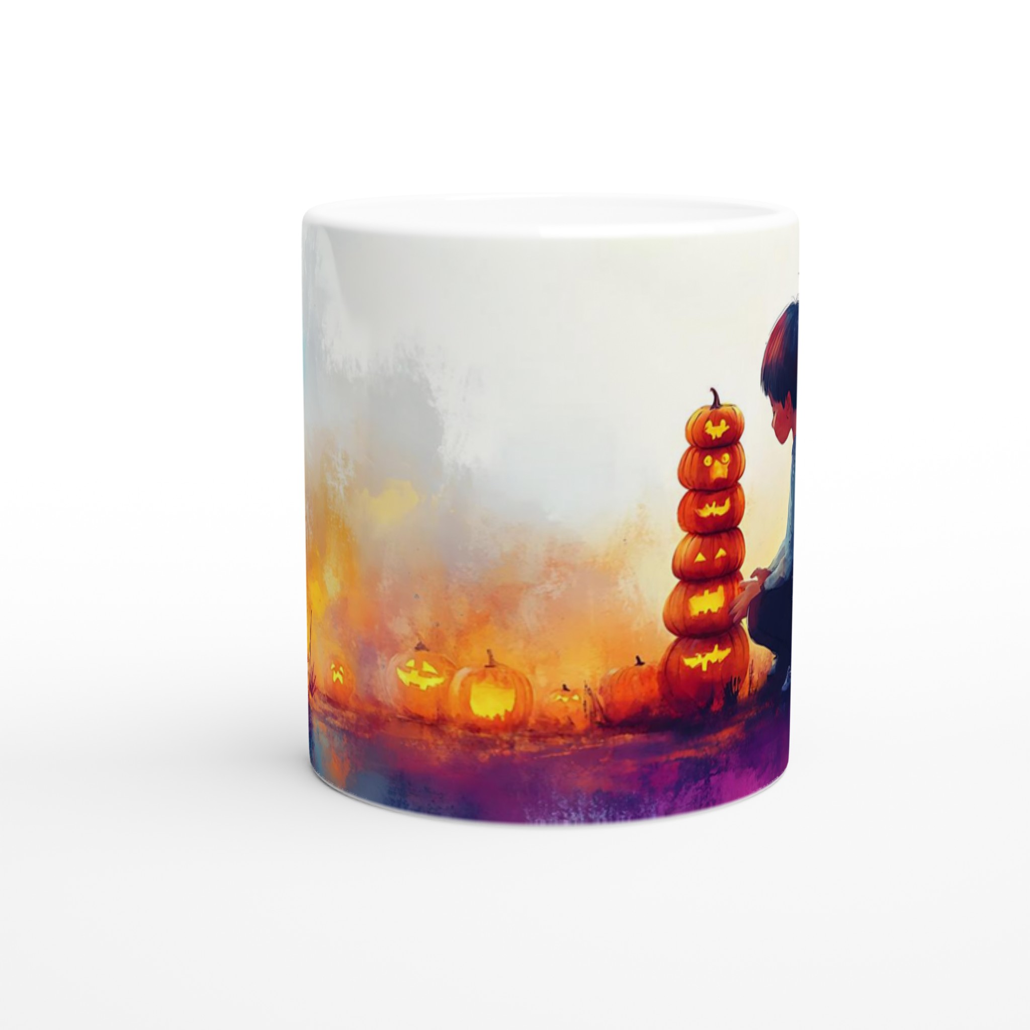Magisk Halloween Mugg: "Pumpakungen" Keramikmugg i 7 Färger 8 a7fd76fb-6109-4c5c-bceb-327742c5dd59