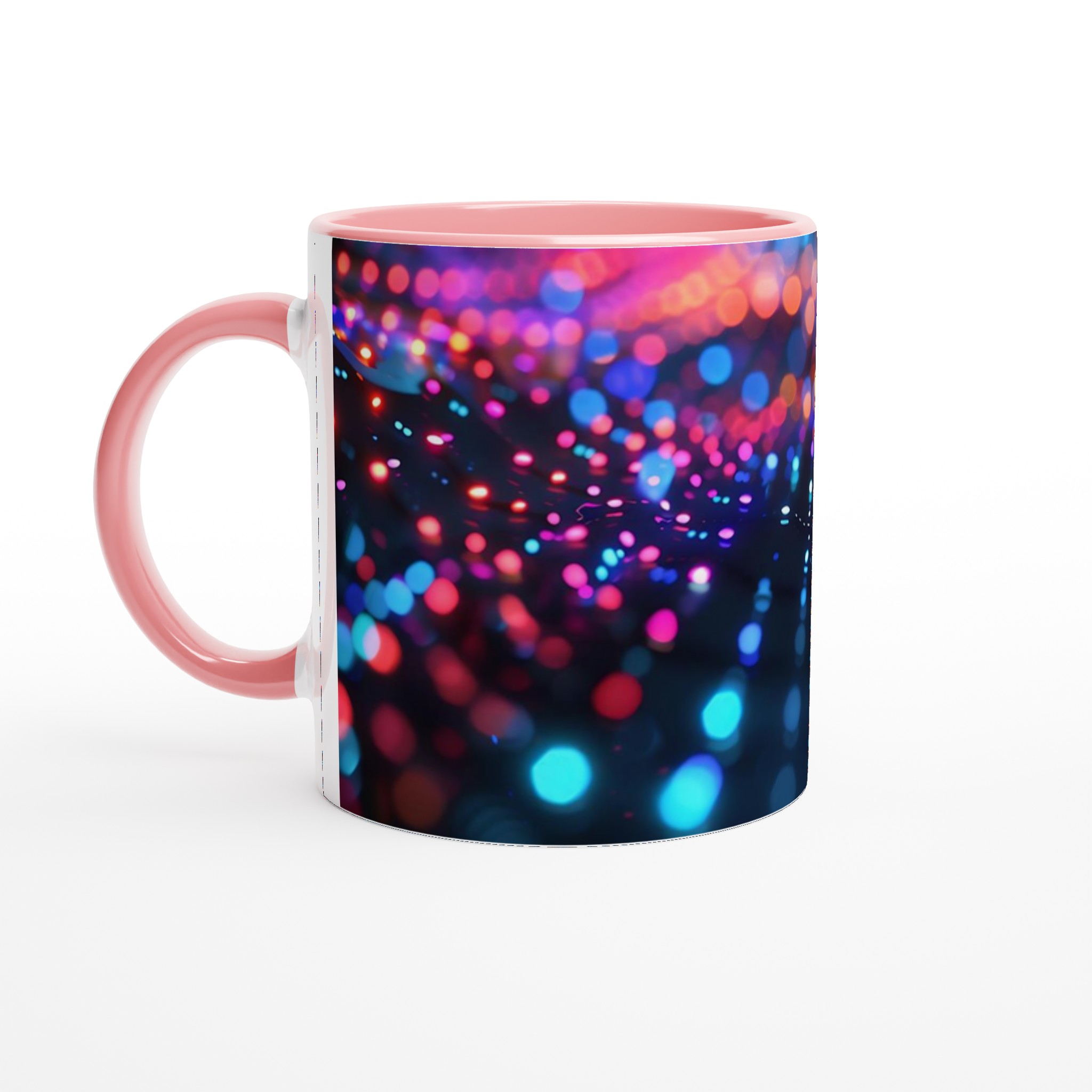 Neon Glow 11oz Keramisk Mugg – Färgglad Abstrakt Design i Din Valfria Färg 6 a80158aa-ddd5-4527-8892-79a157bd1b86
