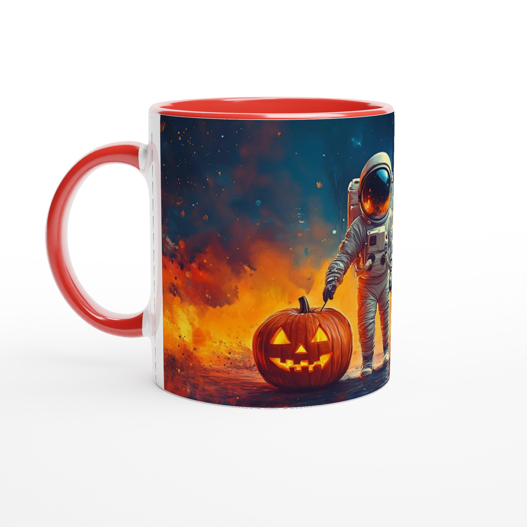 Cosmic Halloween Äventyr Mugg – Rymdresenären & Pumpan i Din Favoritfärg 5 a8074829-c346-4739-b845-b556be28be5c