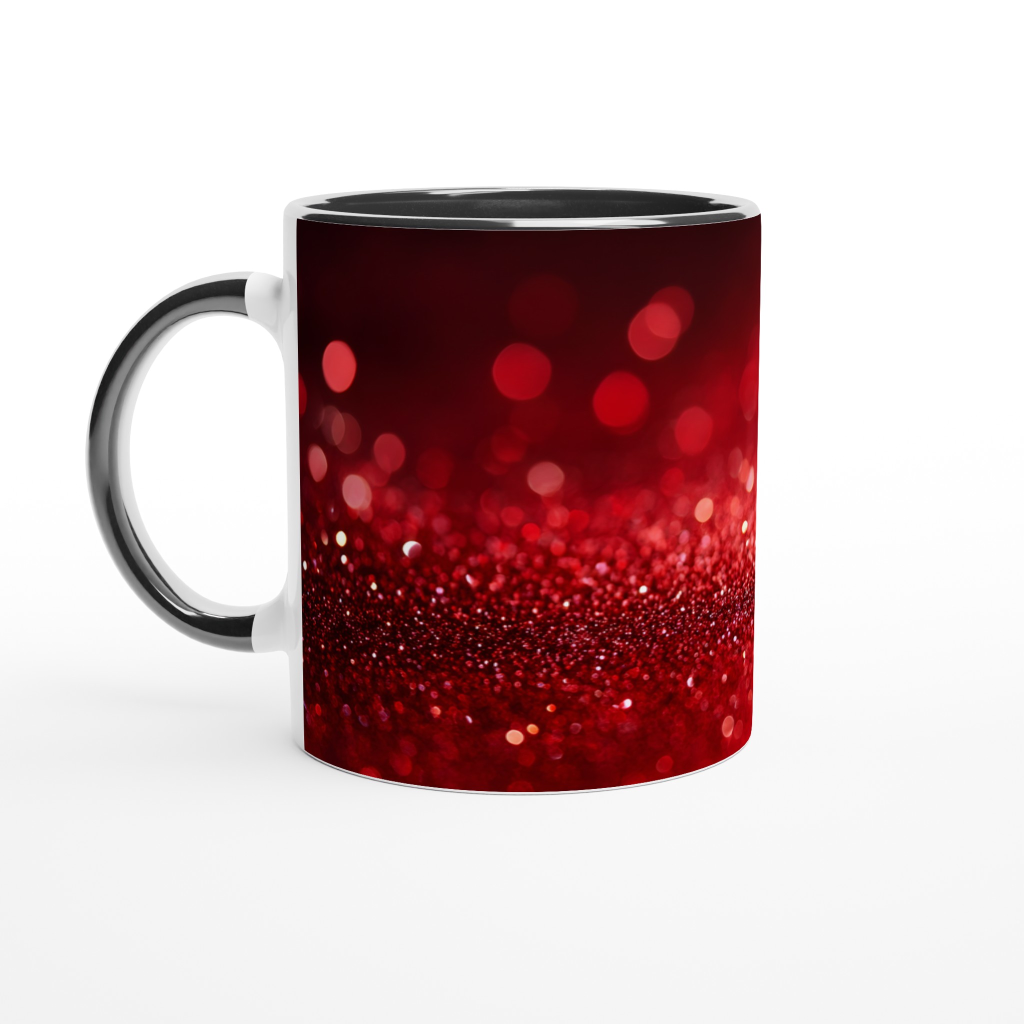 Glittrande Röd Keramisk Mugg – 11 oz För Din Vardagslyx i Valfri Färg 4 a826e373-12fb-465e-809c-90115f01e629