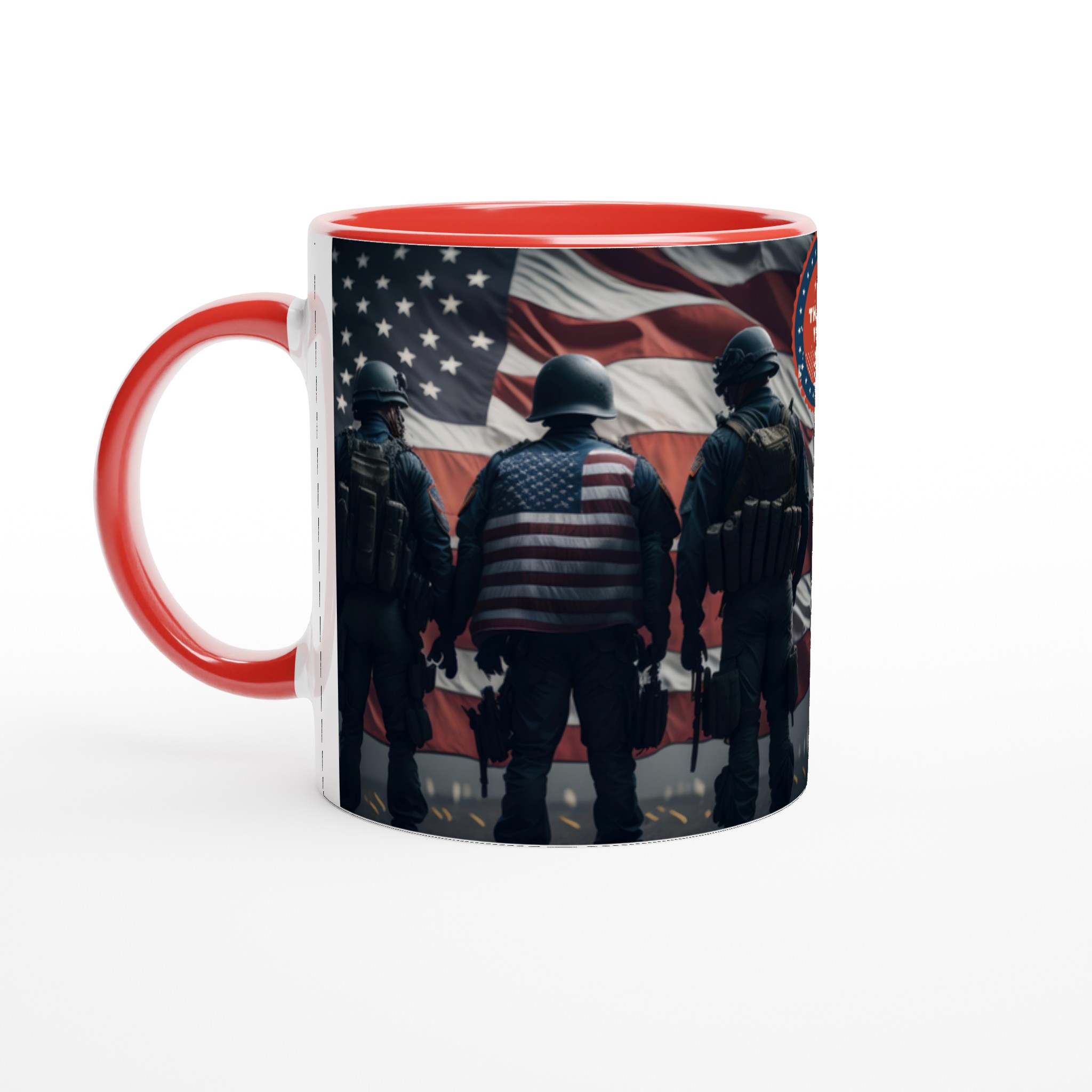 Hyllning till hjältarna: 11oz Keramikmugg med flaggmotiv – Perfekt för patriotiska presenter 5 a8310f19-0fbc-46d3-b85d-a91b76d0f331