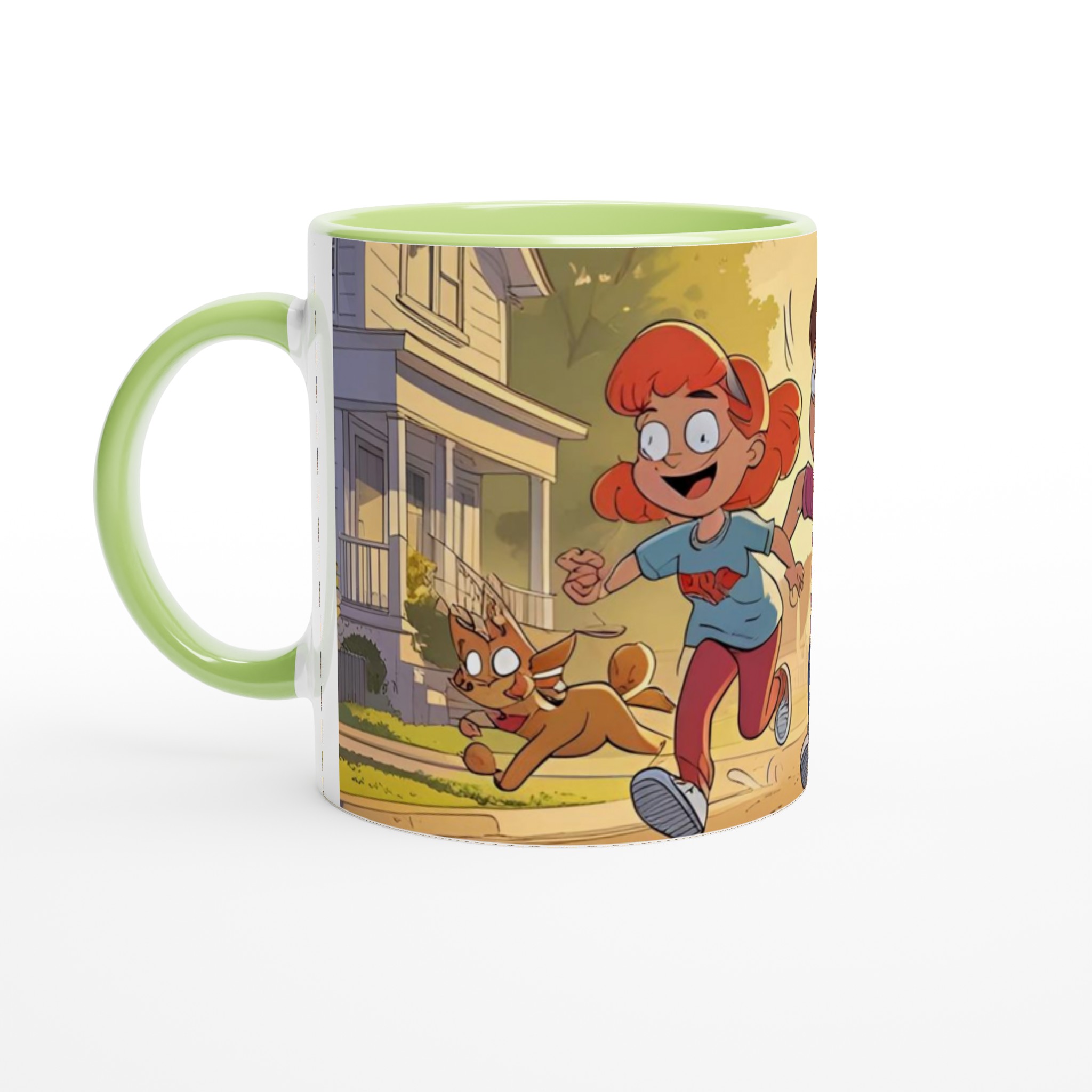 Livfull 11oz keramisk mugg med lekfull design i flera keramiska färger 7 a8480b2c-c32d-4aa0-9bcf-ea1192a5f3cb