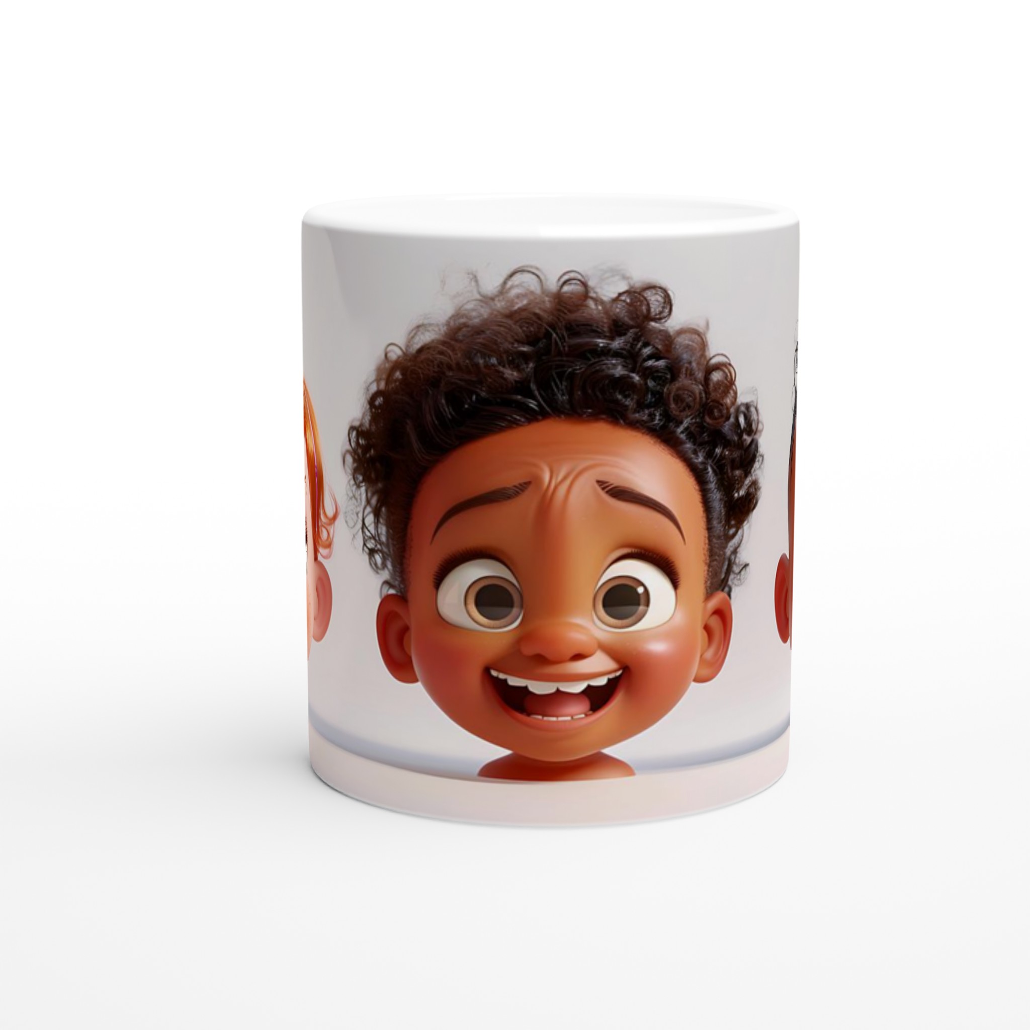 Glädjefylld Keramikmugg 11oz – Strålande Barnmotiv i Valfri Färg för Ditt Kaffe! 8 a87f5d48-bea9-41a0-8046-988a5fd9d1ad