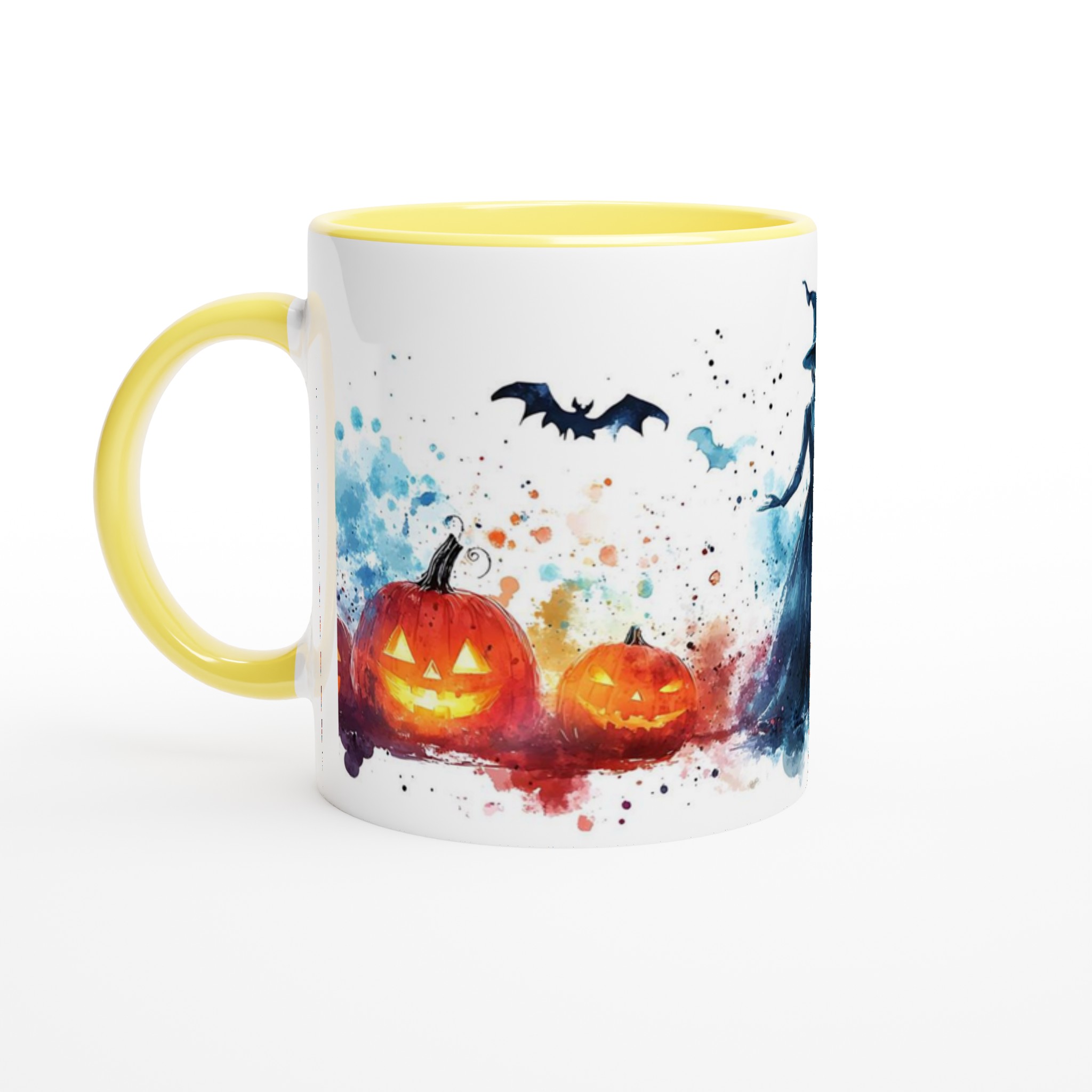 Spooky Witchy Watercolor Halloween Keramikmugg - 11oz i ditt färgval 3 a8a4ea89-771f-46d1-906c-66d0b1b28f3e
