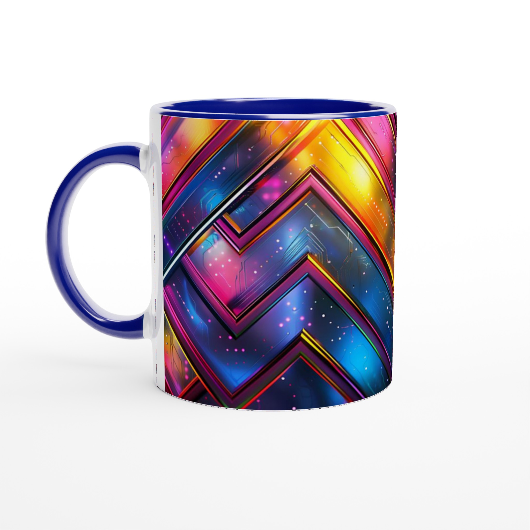 Neon Digital Circuit Keramikmugg – Färgglad Zigzag Design & Högteknologisk Vibe i Valfri Färg 2 a8b8feb1-3c51-4846-af2e-77010c9f9d96