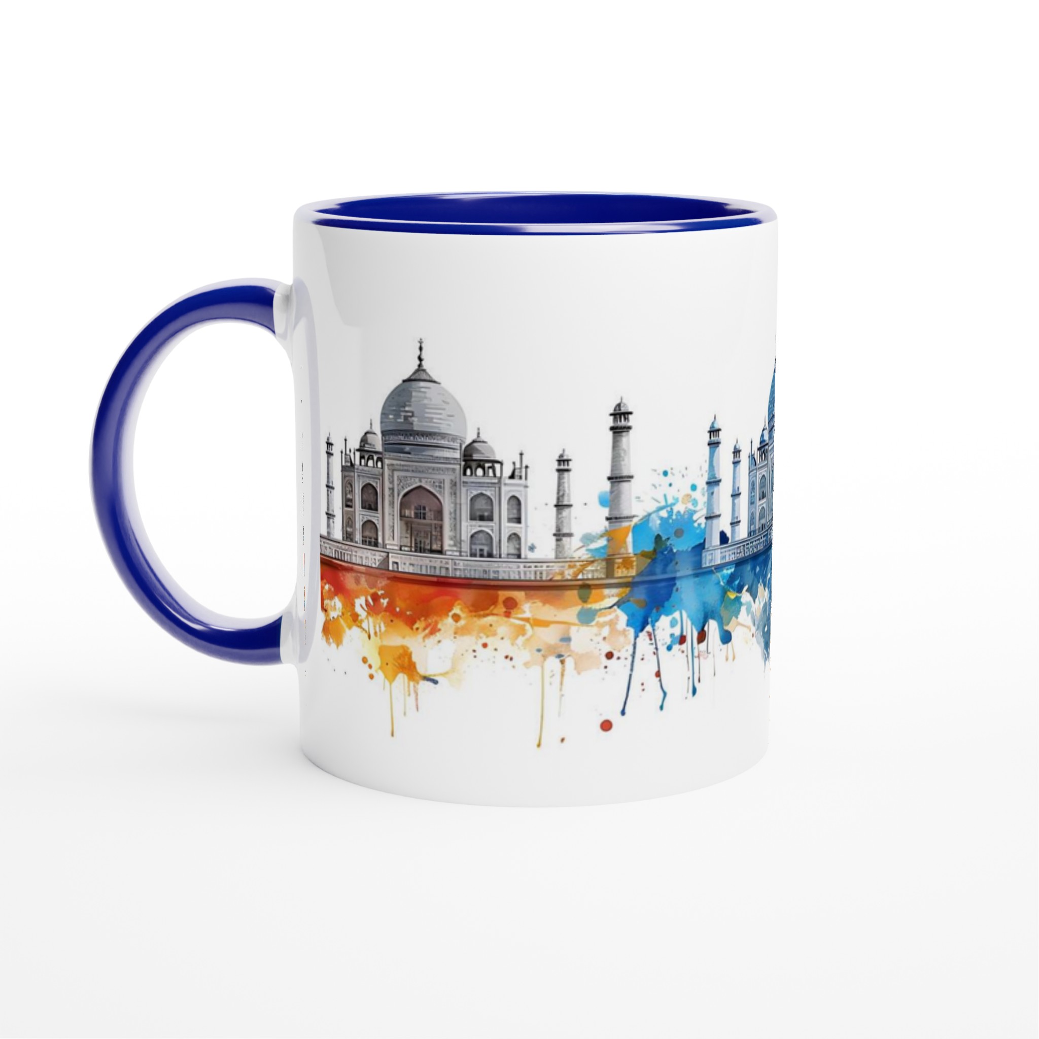 Taj Mahal Akvarell Mugg – Kulturell Skönhet i Levande Färg, 11 oz Keramik Mugg 2 a8ed9519-f51e-43fc-9ed0-fa1b116bb48c
