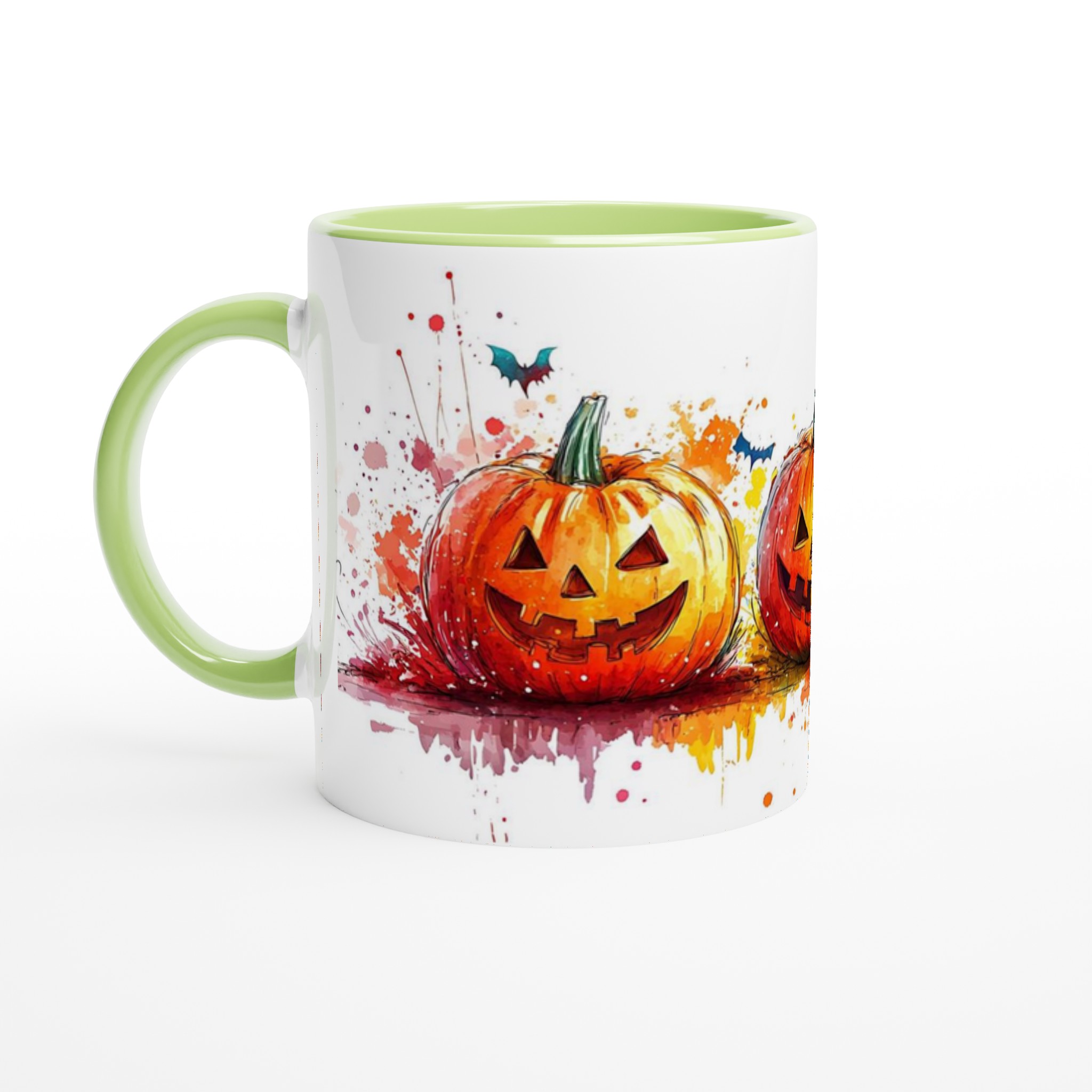 Hallå där, Pumpa! Akvarell-inspirerad 11 oz keramisk mugg – Välj din färg! 7 a8fcd095-7a03-404b-9290-dbb349195fca