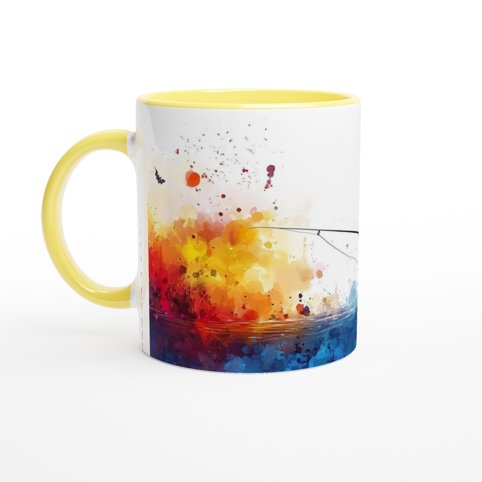 Magisk Halloween Mugg: Barn i Pumpabåt med Trollkarlshatt - Konstnärligt Akvarelldesign för Spöklika Stunder 3 a940ae55-fa9e-4053-a942-782325187d6c