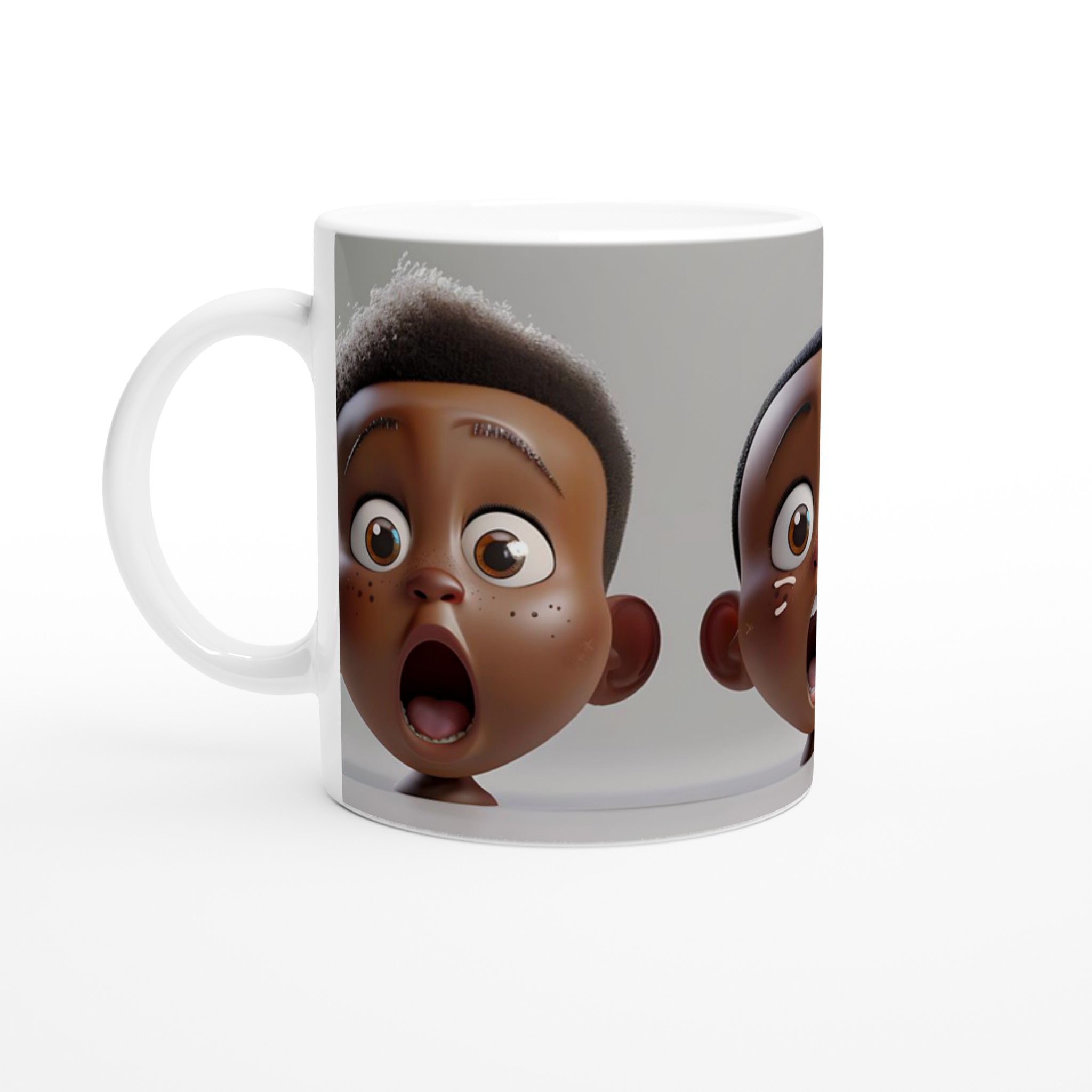 Förvånade Ansikten – Keramisk Mugg 11oz: Uttrycksfull Design för Kaffeälskare i Valfri Färg! 1 a946e6ba-a1b2-46d2-97a7-77b5ee2b39b9