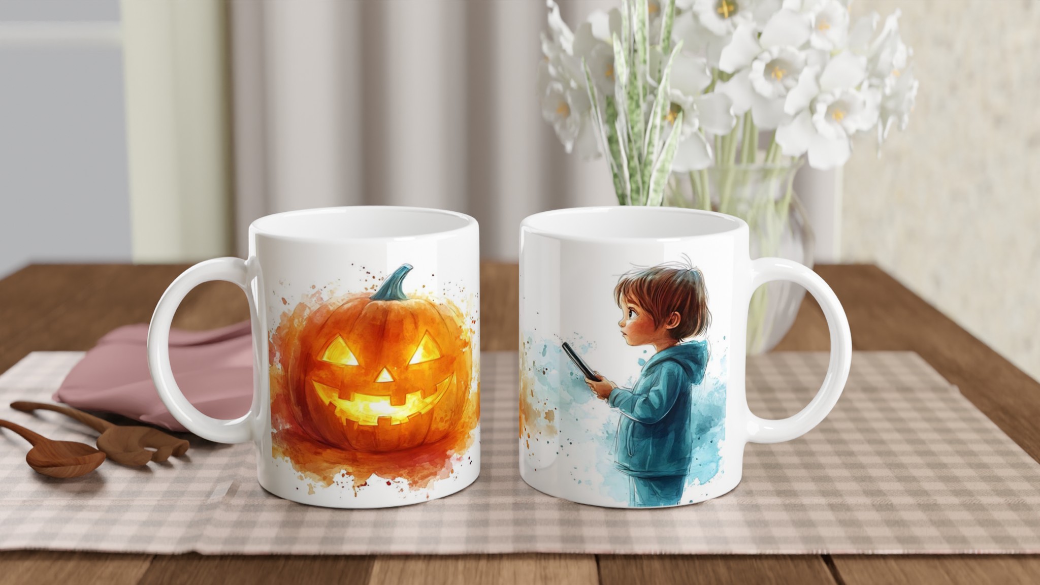 Magisk Halloween Mugg: Bus eller Godis med ditt favoritmotiv – i flera färger! 10 a95db62f-1806-4bb9-aeec-7ab544a931f2