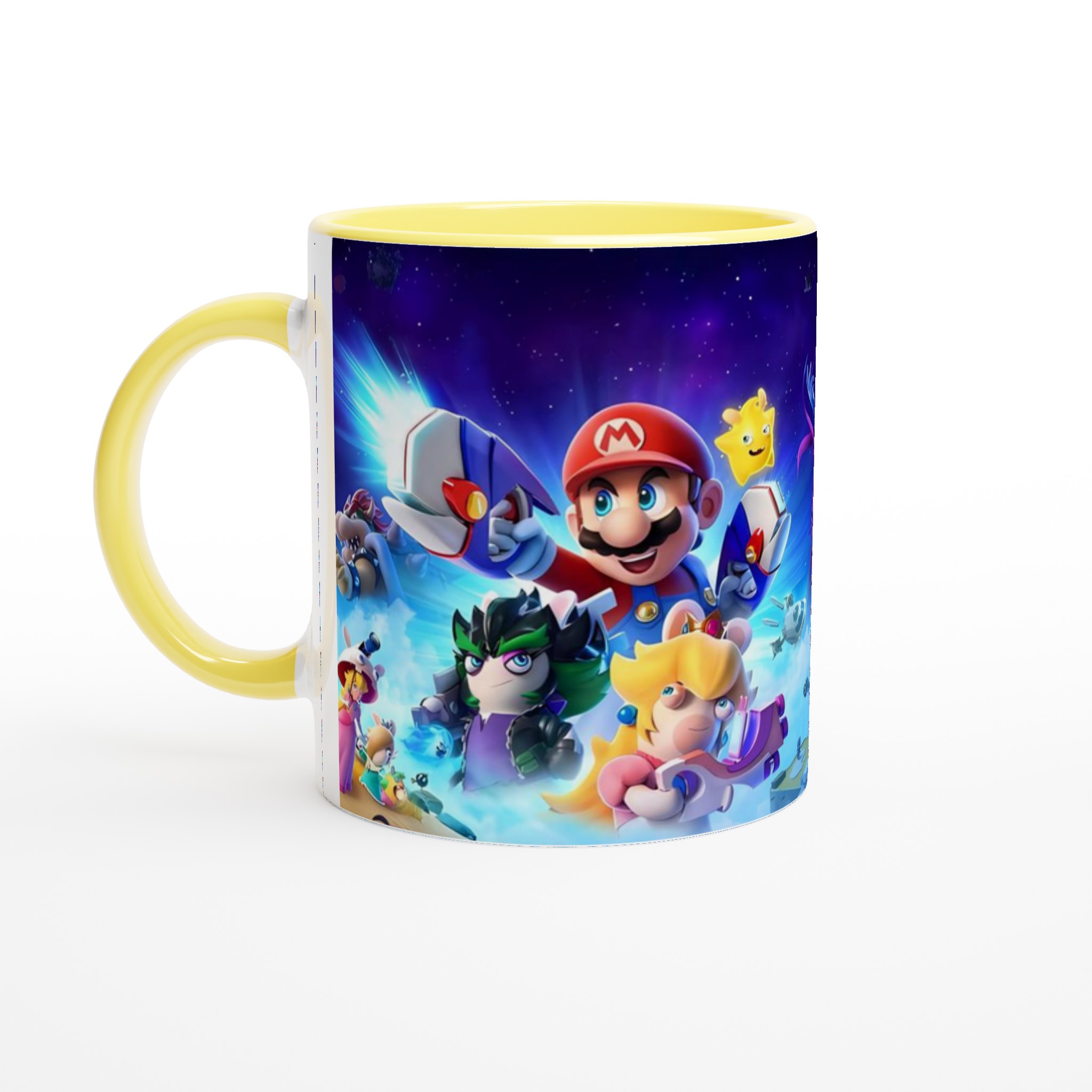 Vit 11oz keramisk mugg med färgstarkt spelmotiv – välj mellan sju livfulla keramiska färger 3 a970292c-9d84-496b-8393-a1d4aee7a913