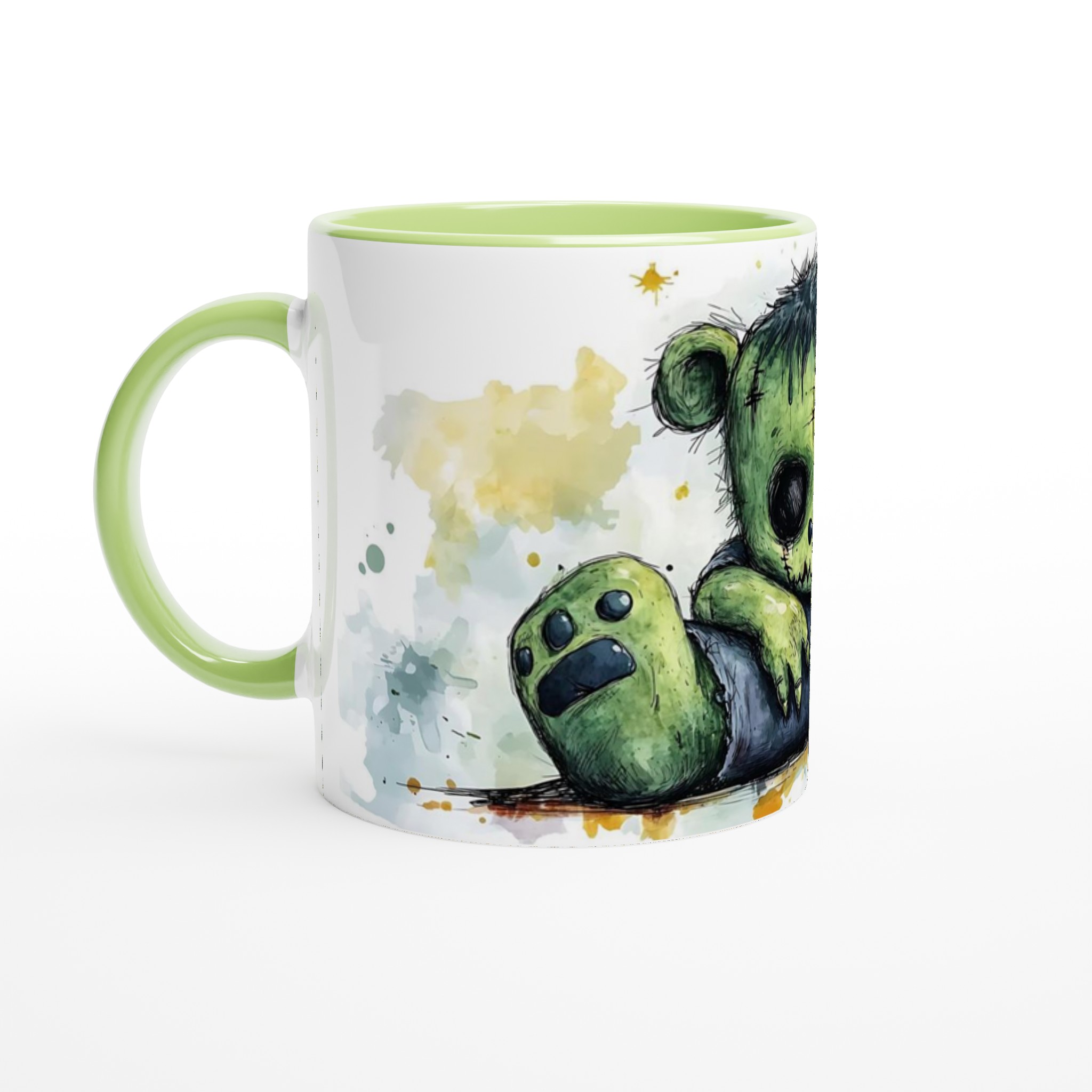 Frankenstein Nalle Keramikmugg - Skrämmande Söt 11oz Kaffemugg i Ditt Val av Färg 7 a9787dec-6164-4a7c-b854-fe99e551c5cd