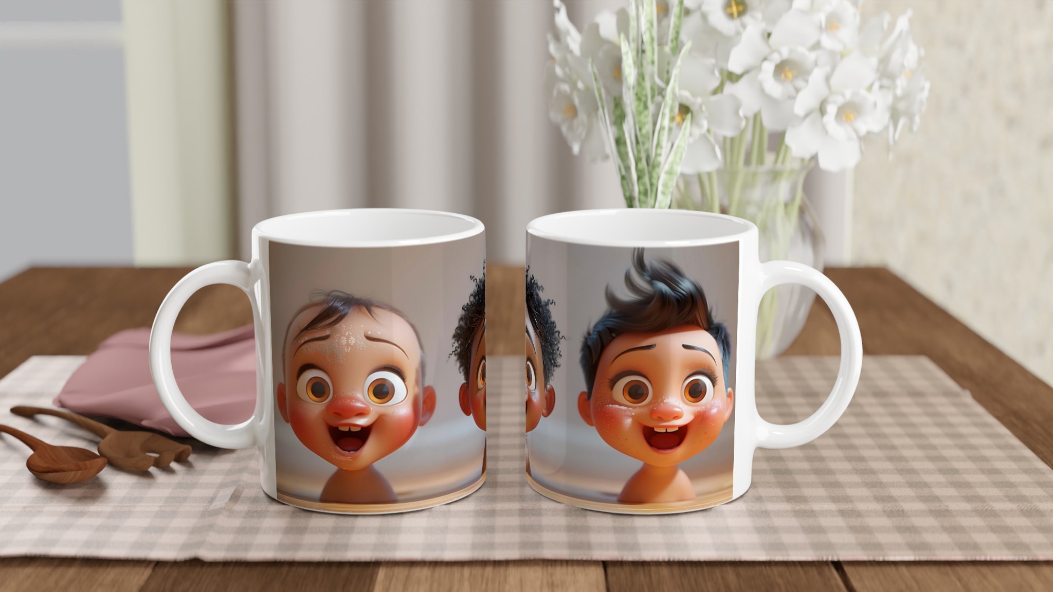 Charmig Babyglädje Mugg – Välj bland 7 Livfulla Keramiska Färger, 11oz 10 a9903a8e-0633-45be-9d6b-a192f46e11bb