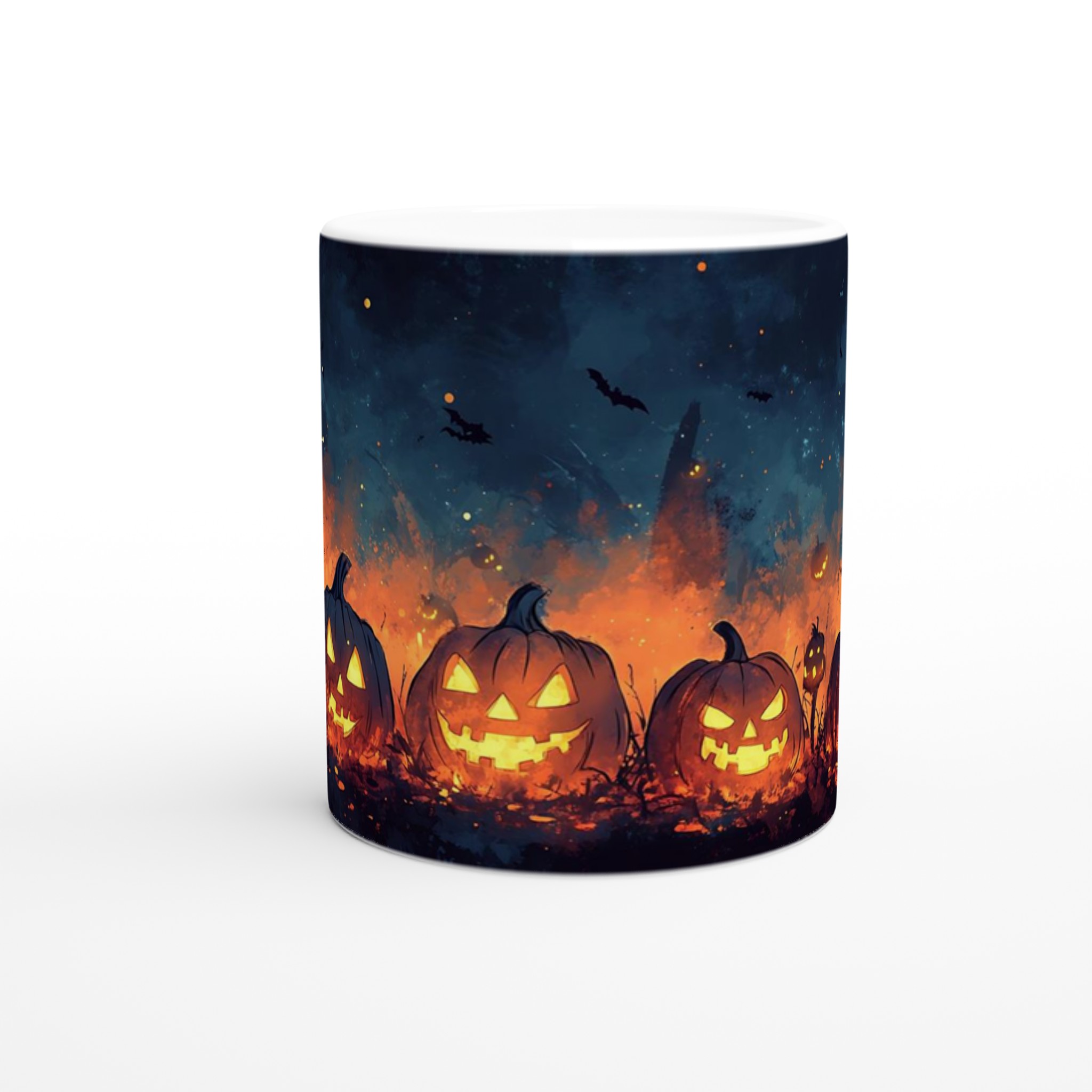 Mystisk Halloween Keramikmugg - Pumpalyktor i Nattens Glöd, Välj din Färg! 8 a9cee88f-51c0-4791-9fd8-c7a383a2a302