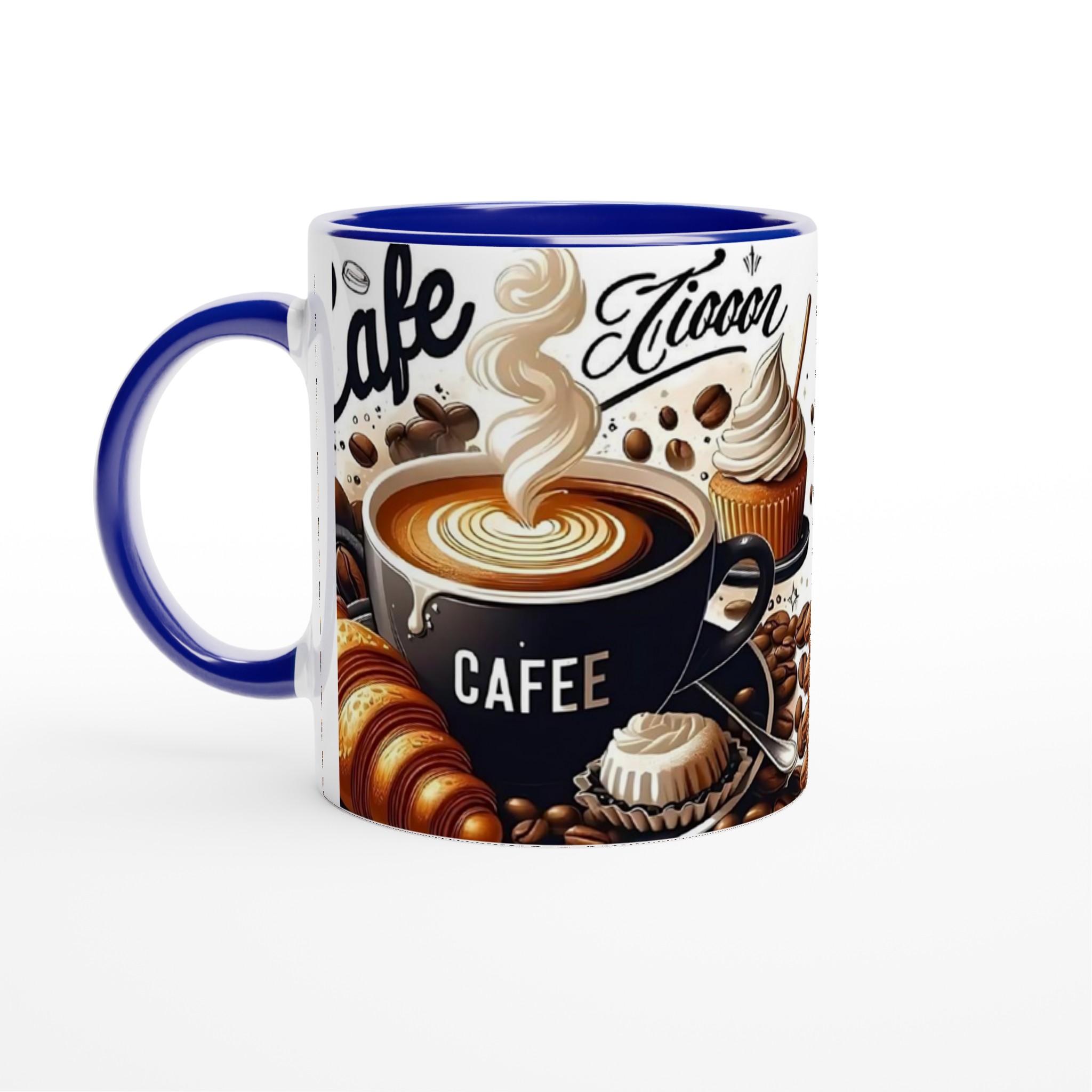 Vit 11oz keramisk mugg med kaffemotiv – välj din favoritfärg för varje kaffestund 2 aa6f8a1a-281a-4324-9a96-8a4f613504f3