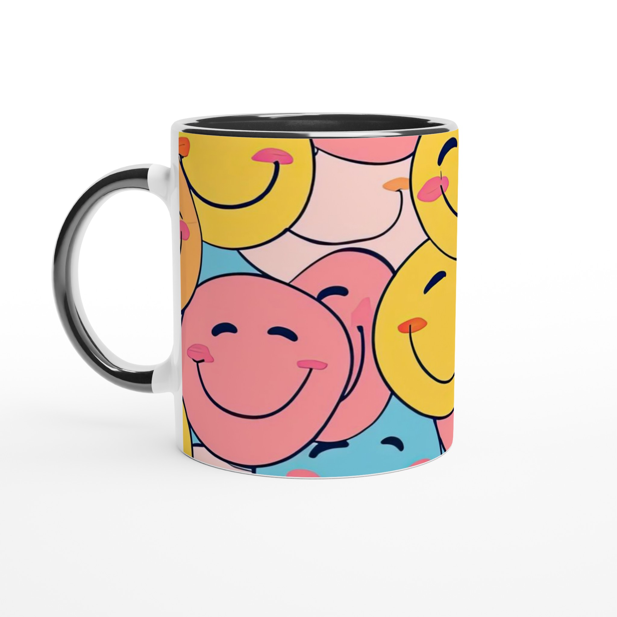 Glad Pastel Smiley Mugg – Personlig Keramikmugg för Varje Leende, i Sju Sprudlande Färger 4 aa92b15e-d9fe-49a3-9f7b-fcd99fb49d26