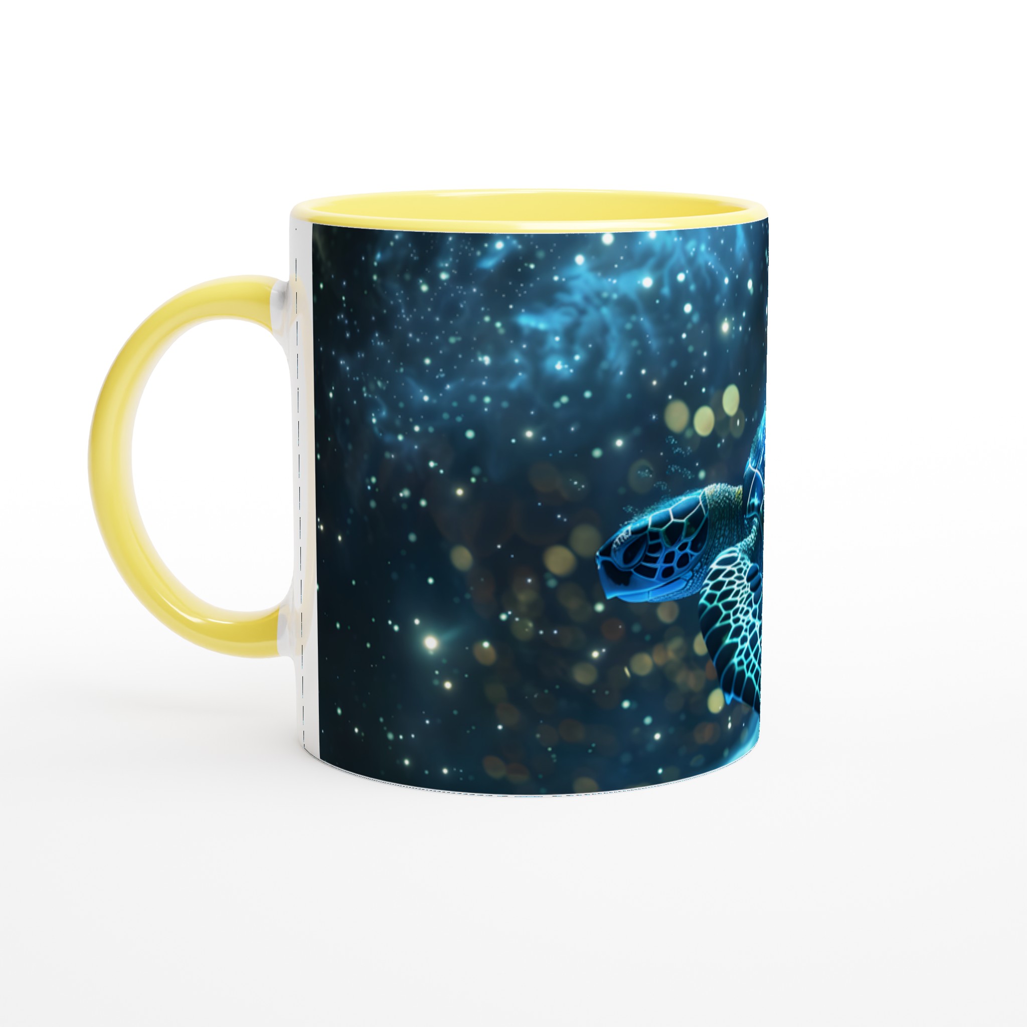 Magisk Blå Havssköldpadda 11oz Keramisk Mugg – Drömlik Design i Flera Färger 3 aa9306bd-2617-479e-b1c4-1b6ee9b32e2c
