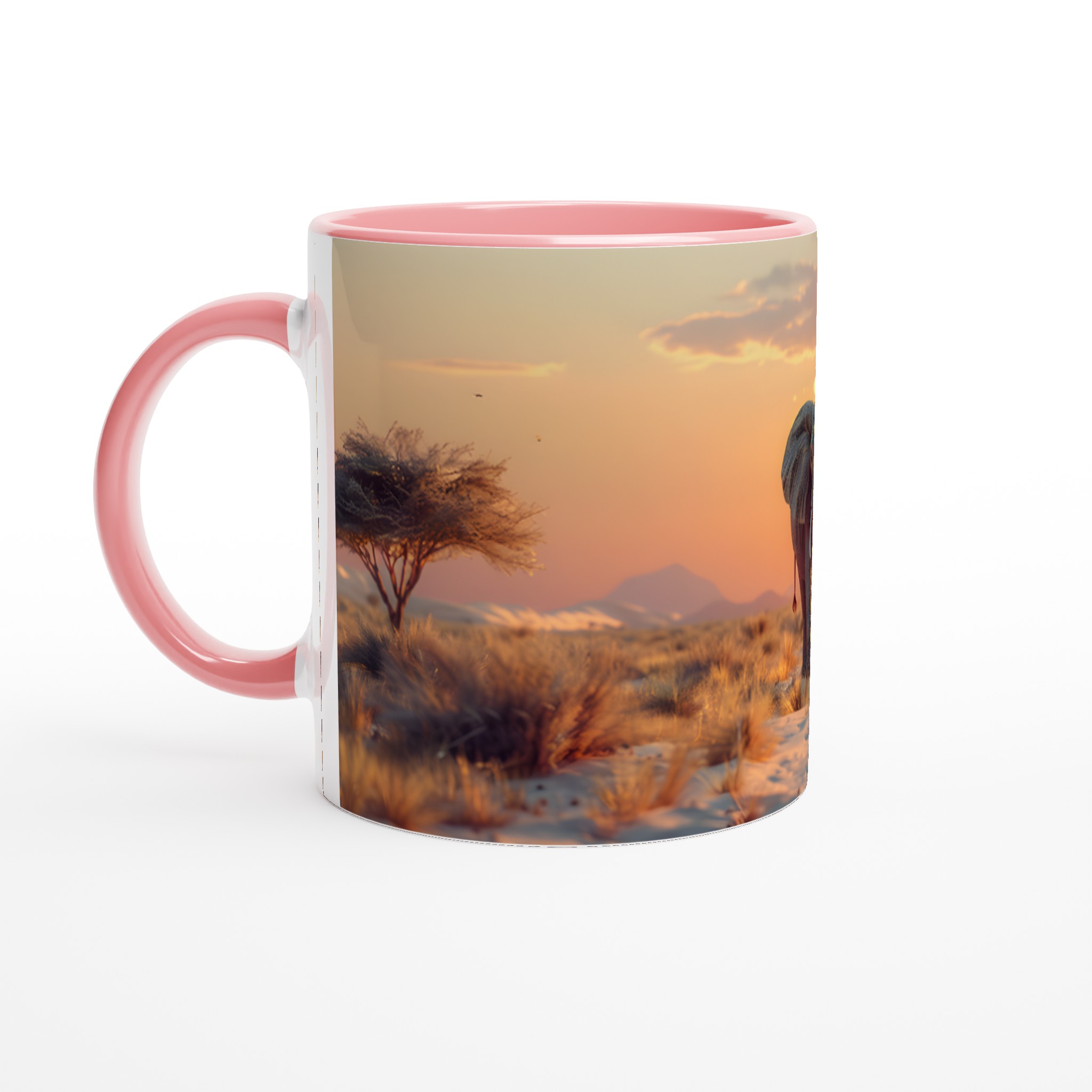 Majestätisk Elefant Safari Solnedgång – 11oz Keramisk Mugg i Valfri Färg 6 aab07223-454e-43be-935d-0fdc27cd9eeb
