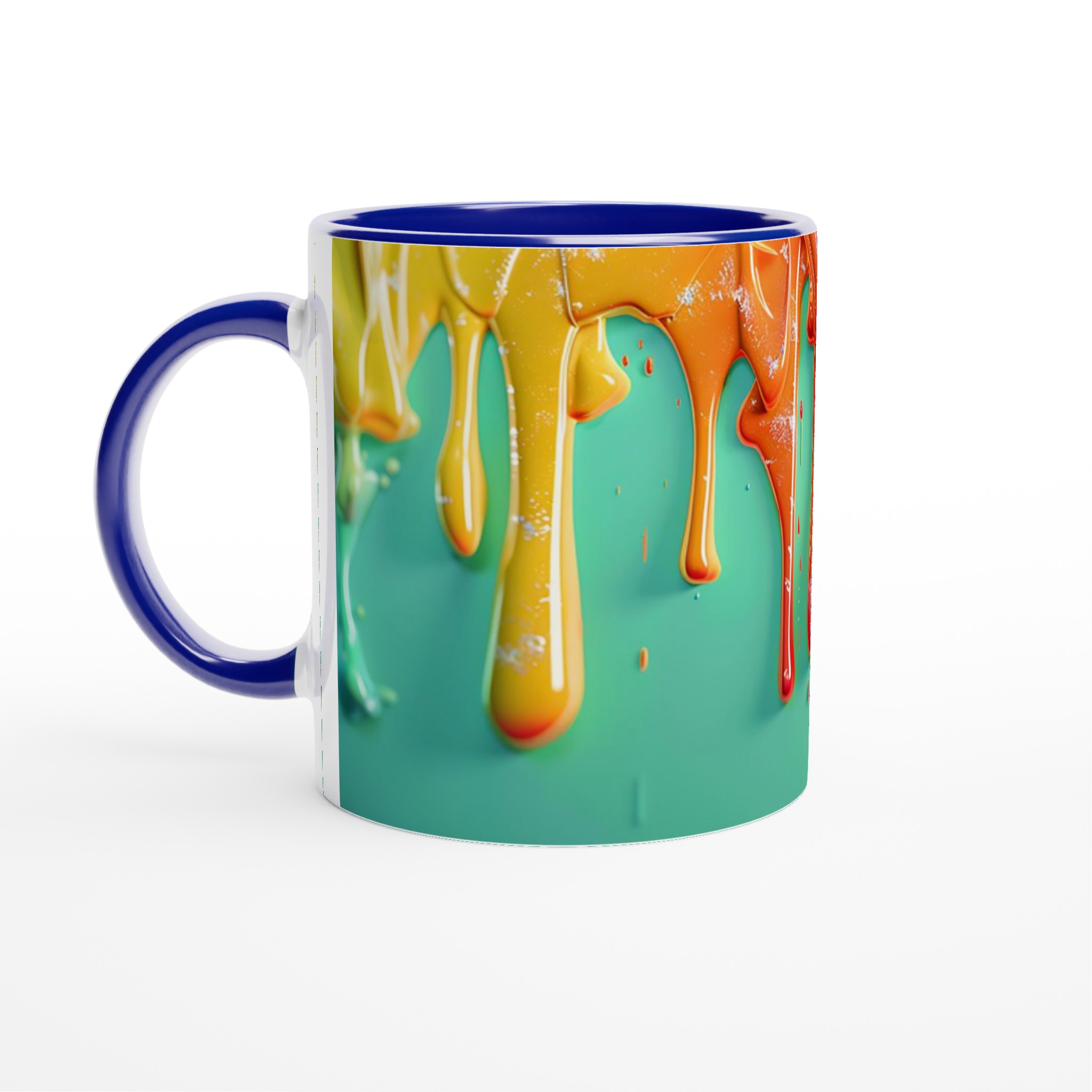 Färgglad Stänk Keramikmugg - 11oz premiummugg i 7 livfulla nyanser för kaffe, te & glädje! 2 aad0d503-8424-47a7-b15c-ecaf09c664b7